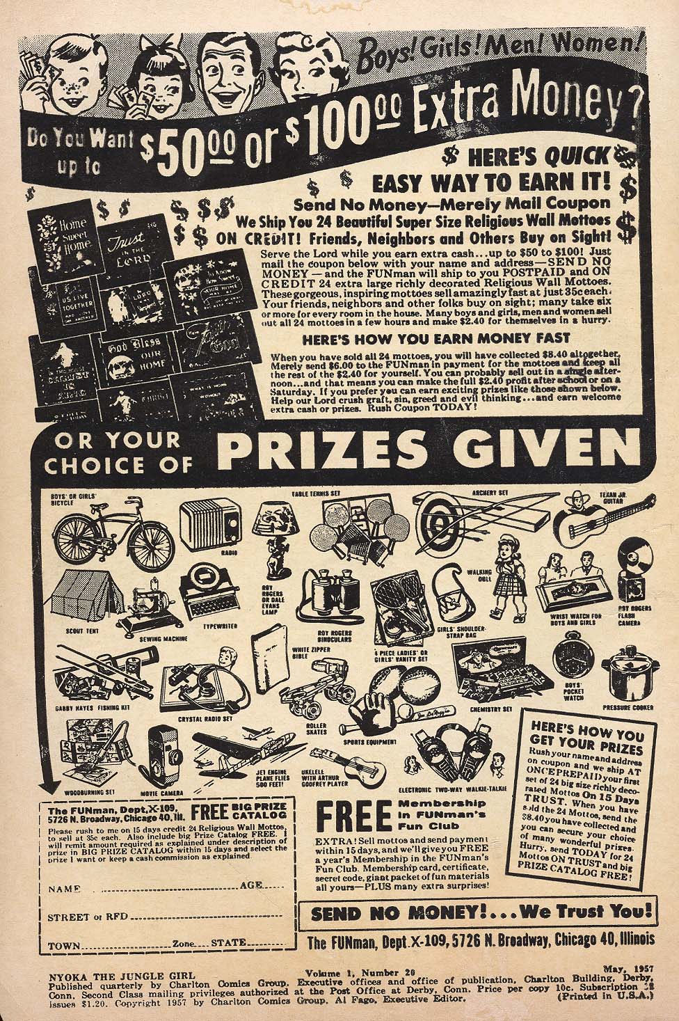 Read online Nyoka the Jungle Girl (1955) comic -  Issue #20 - 2