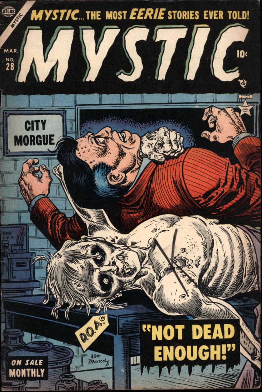 Read online Mystic (1951) comic -  Issue #28 - 1