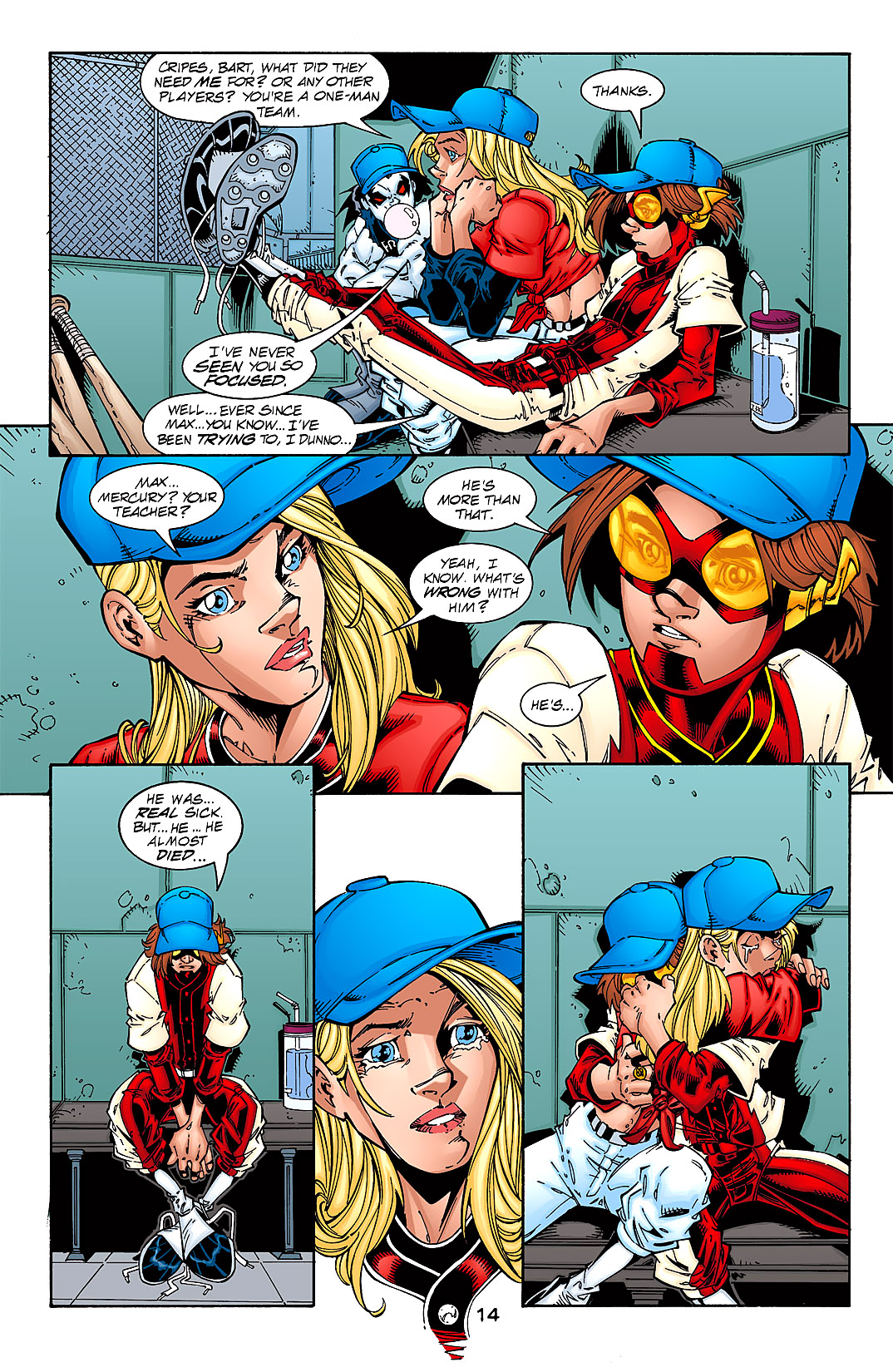 Read online Young Justice (1998) comic -  Issue #27 - 14