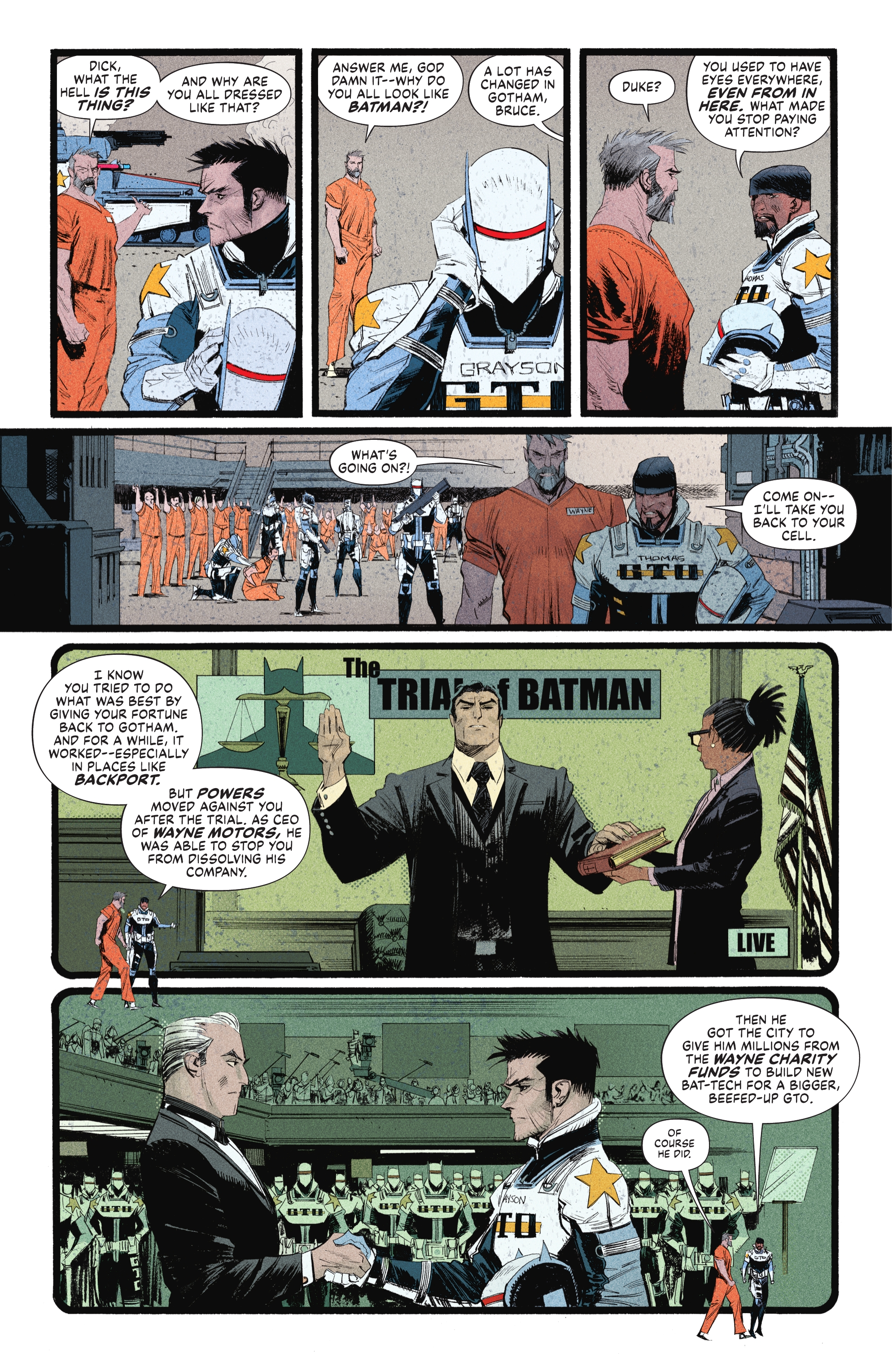 Read online Batman: White Knight comic -  Issue # _Showcase Edition 1 - 17
