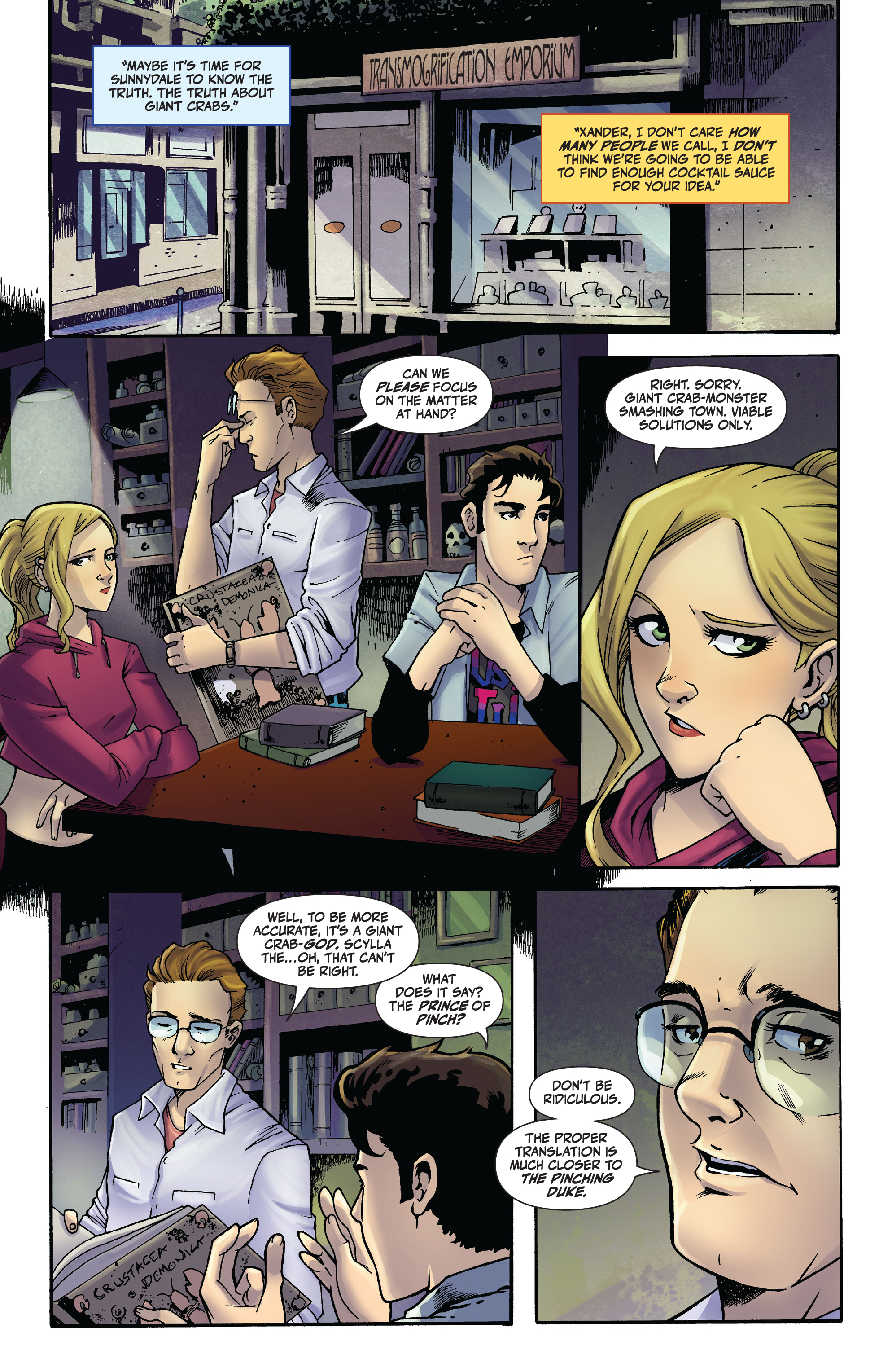 Read online The Vampire Slayer comic -  Issue #1 - 4