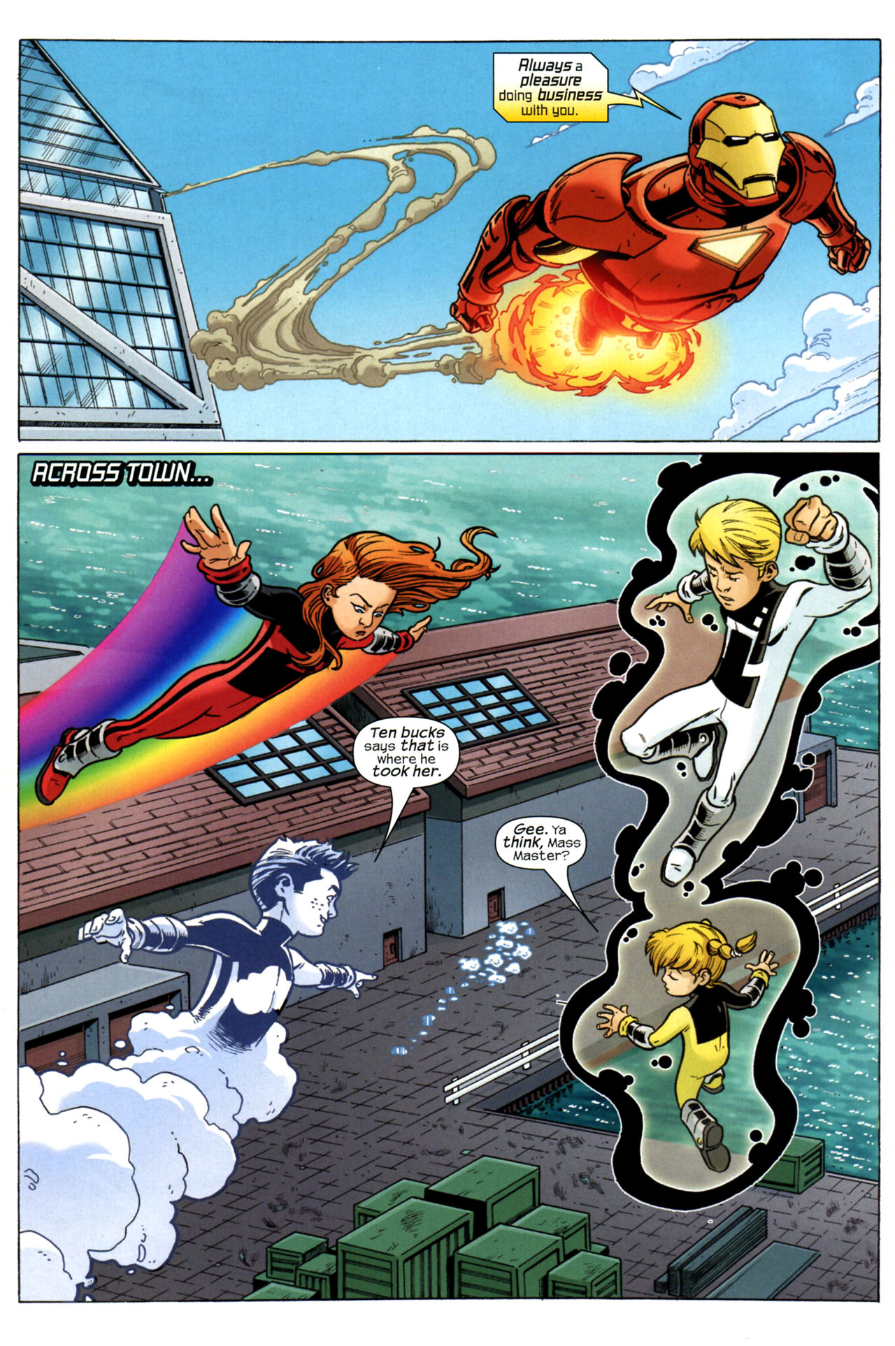 Read online Iron Man and Power Pack comic -  Issue #2 - 11