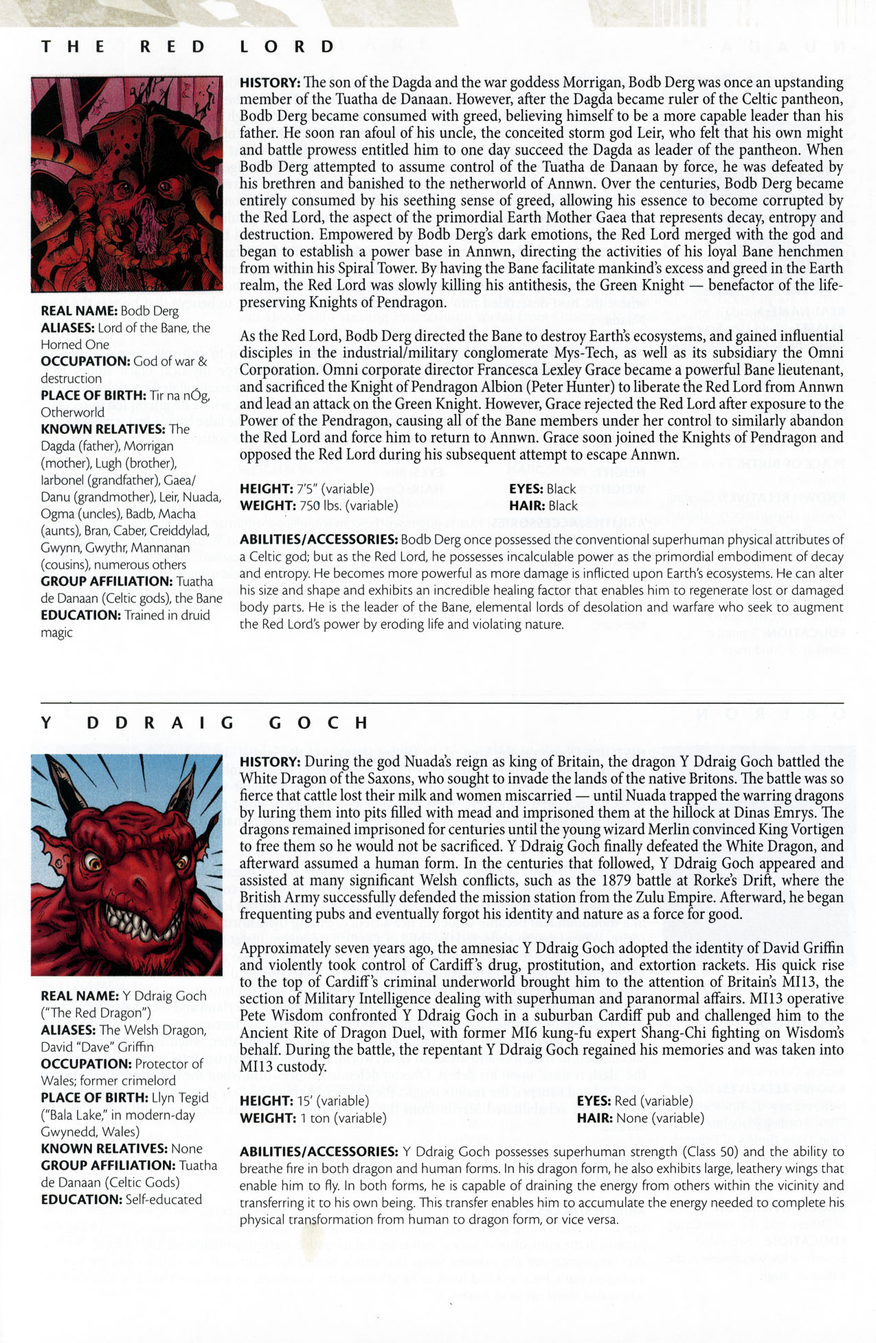 Read online Thor & Hercules: Encyclopaedia Mythologica comic -  Issue # Full - 60