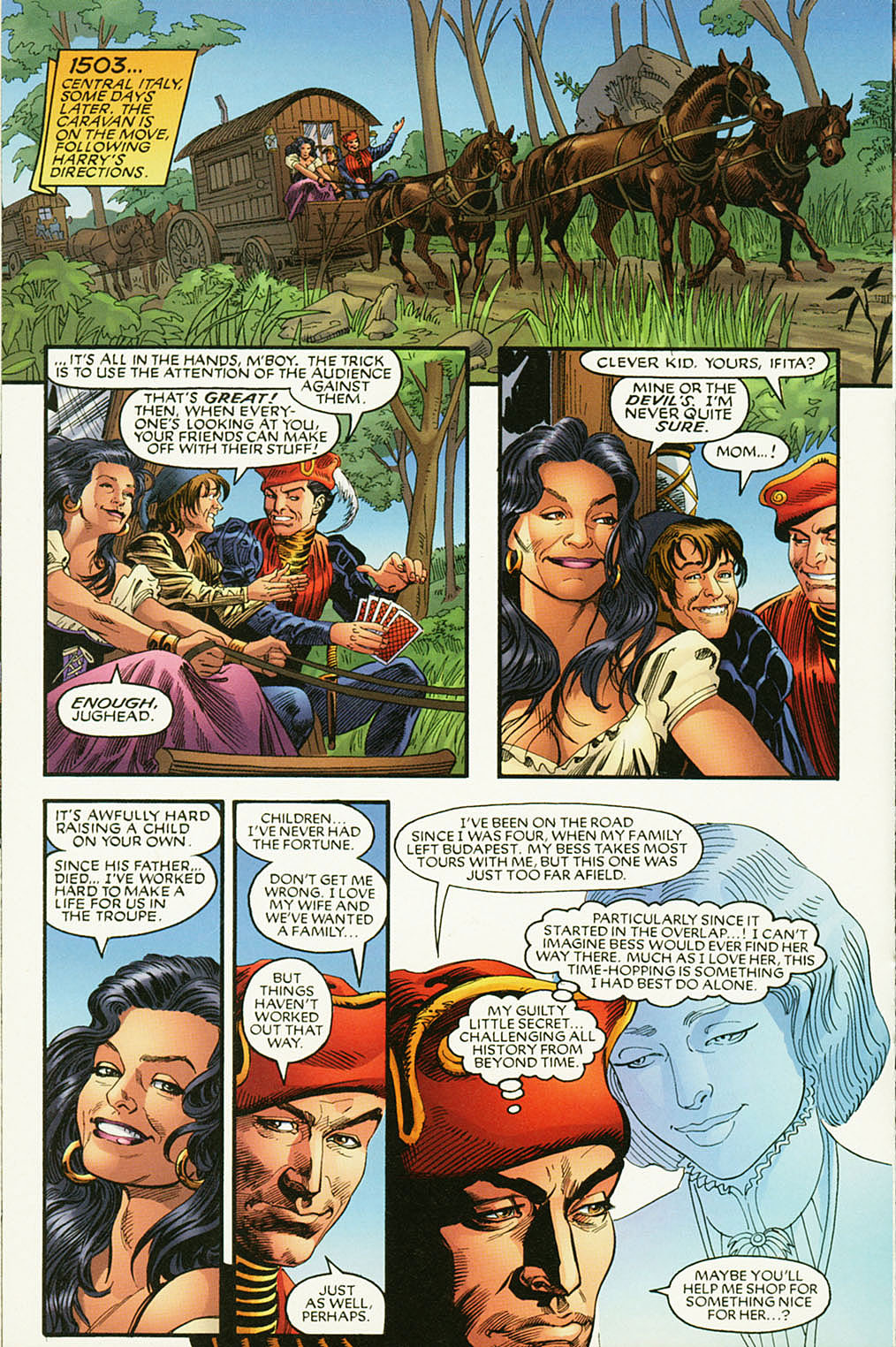 Read online Daring Escapes comic -  Issue #2 - 12