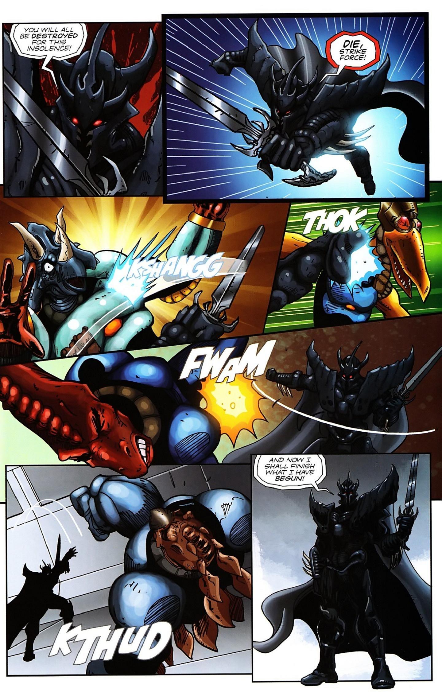 Read online Jurassic StrikeForce 5 comic -  Issue #4 - 22