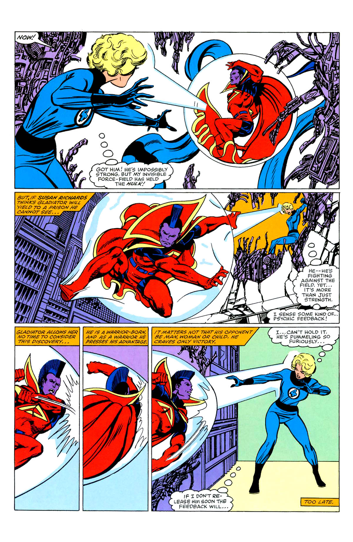 Read online Fantastic Four Visionaries: John Byrne comic -  Issue # TPB 2 - 203