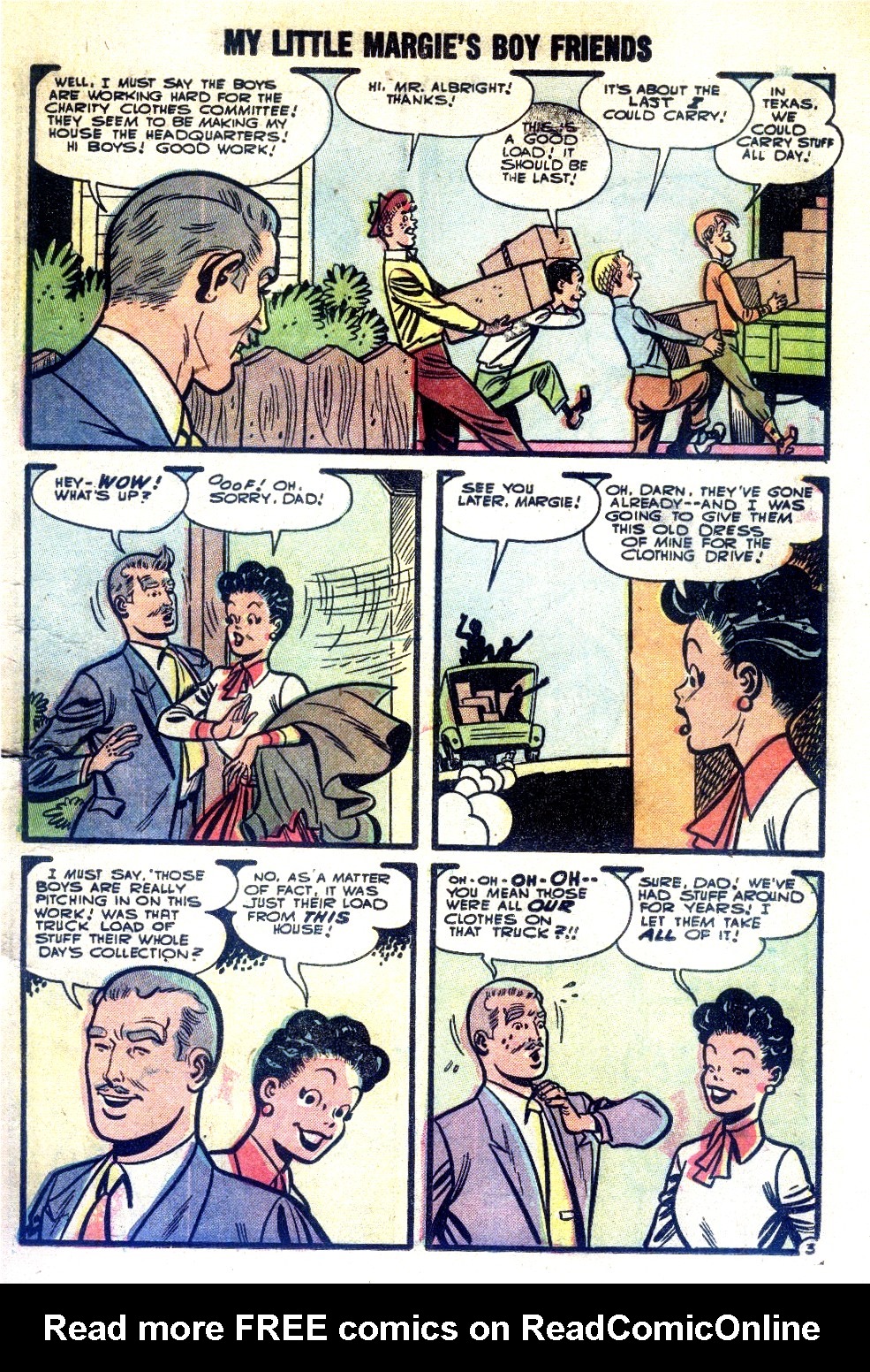 Read online My Little Margie's Boy Friends comic -  Issue #4 - 15