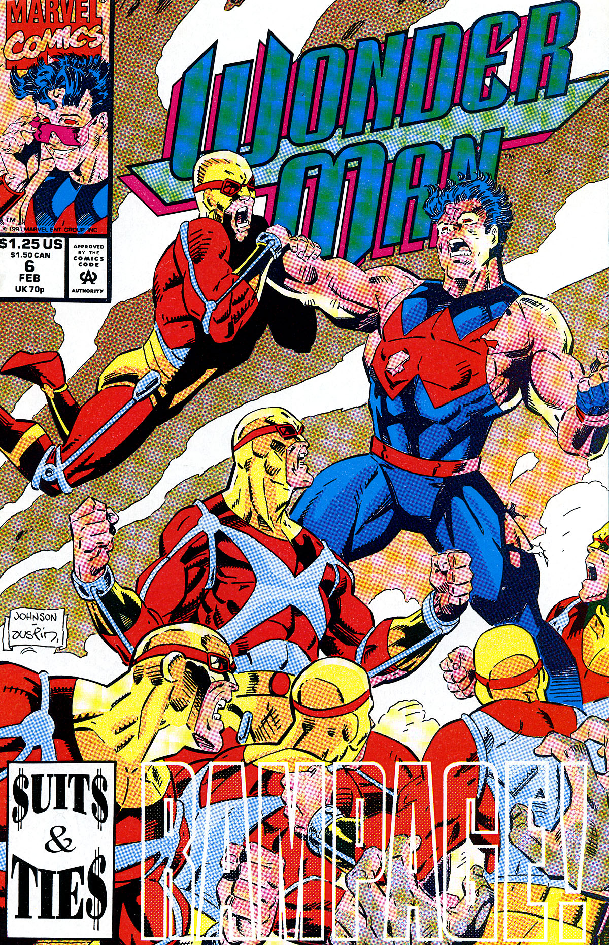 Read online Wonder Man (1991) comic -  Issue #6 - 1