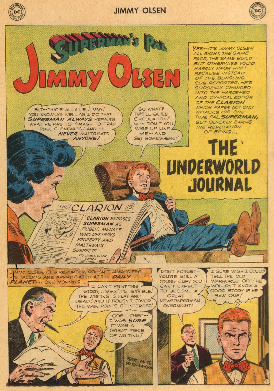 Read online Superman's Pal Jimmy Olsen comic -  Issue #34 - 15