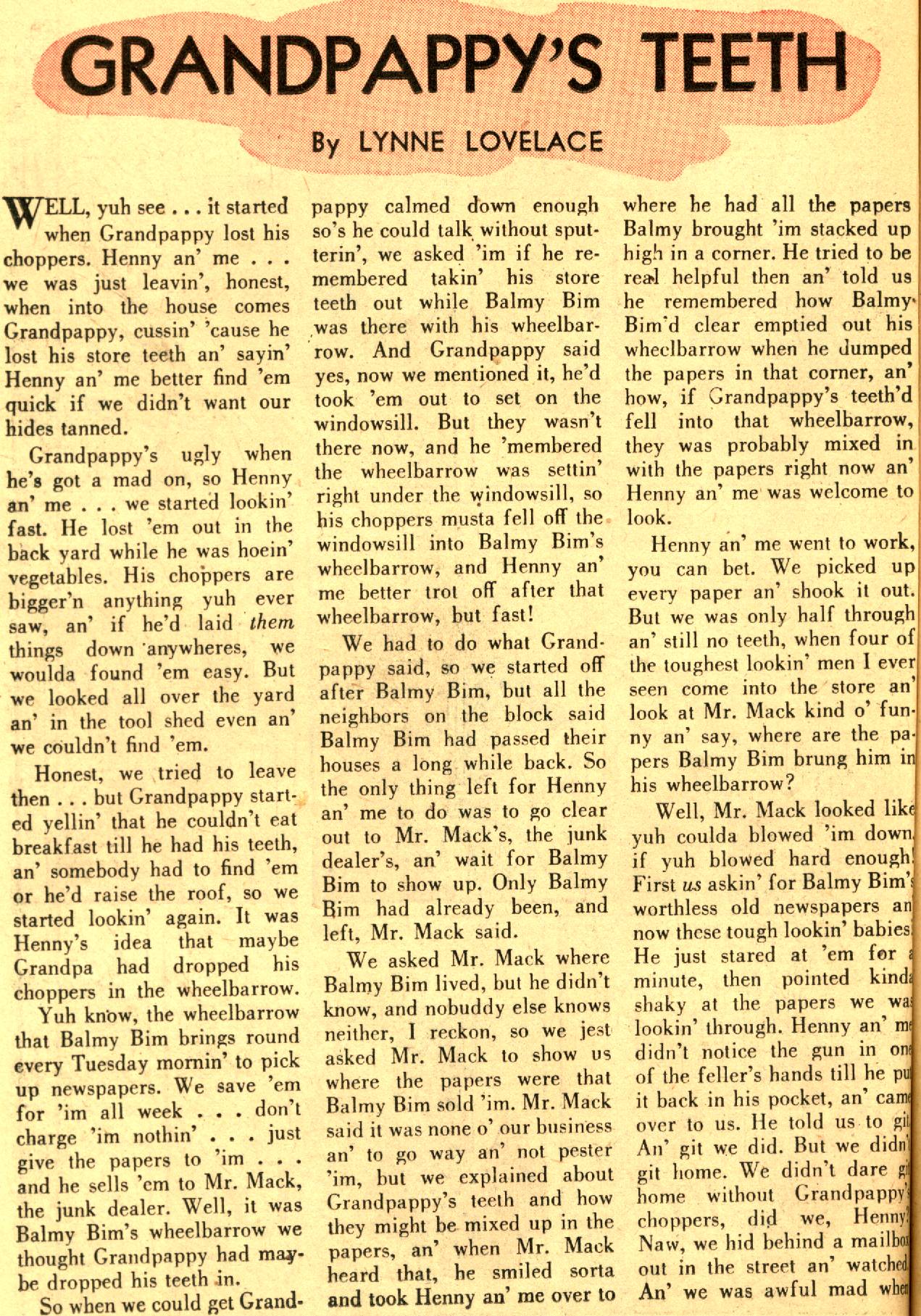 Read online Comic Cavalcade comic -  Issue #12 - 58