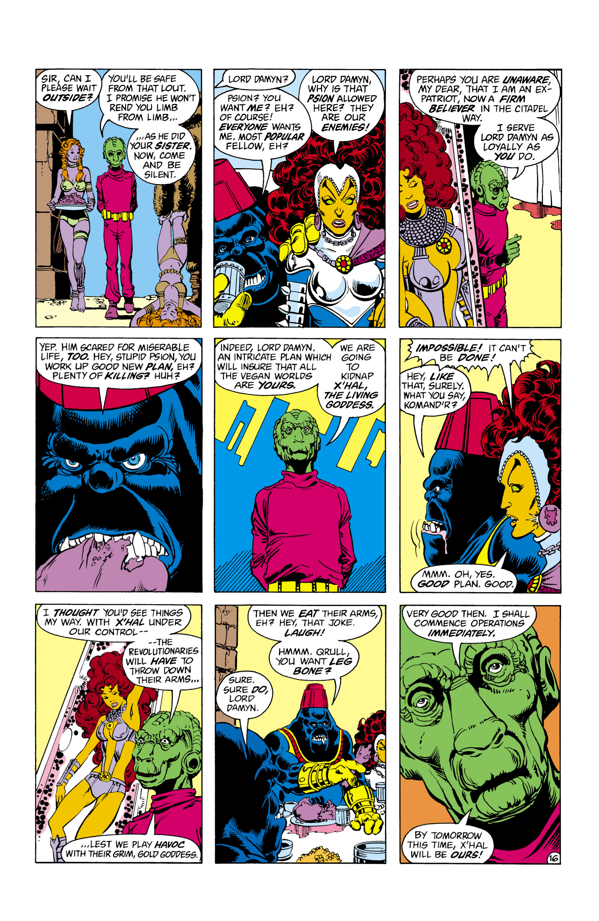 Read online The New Teen Titans (1980) comic -  Issue #24 - 16