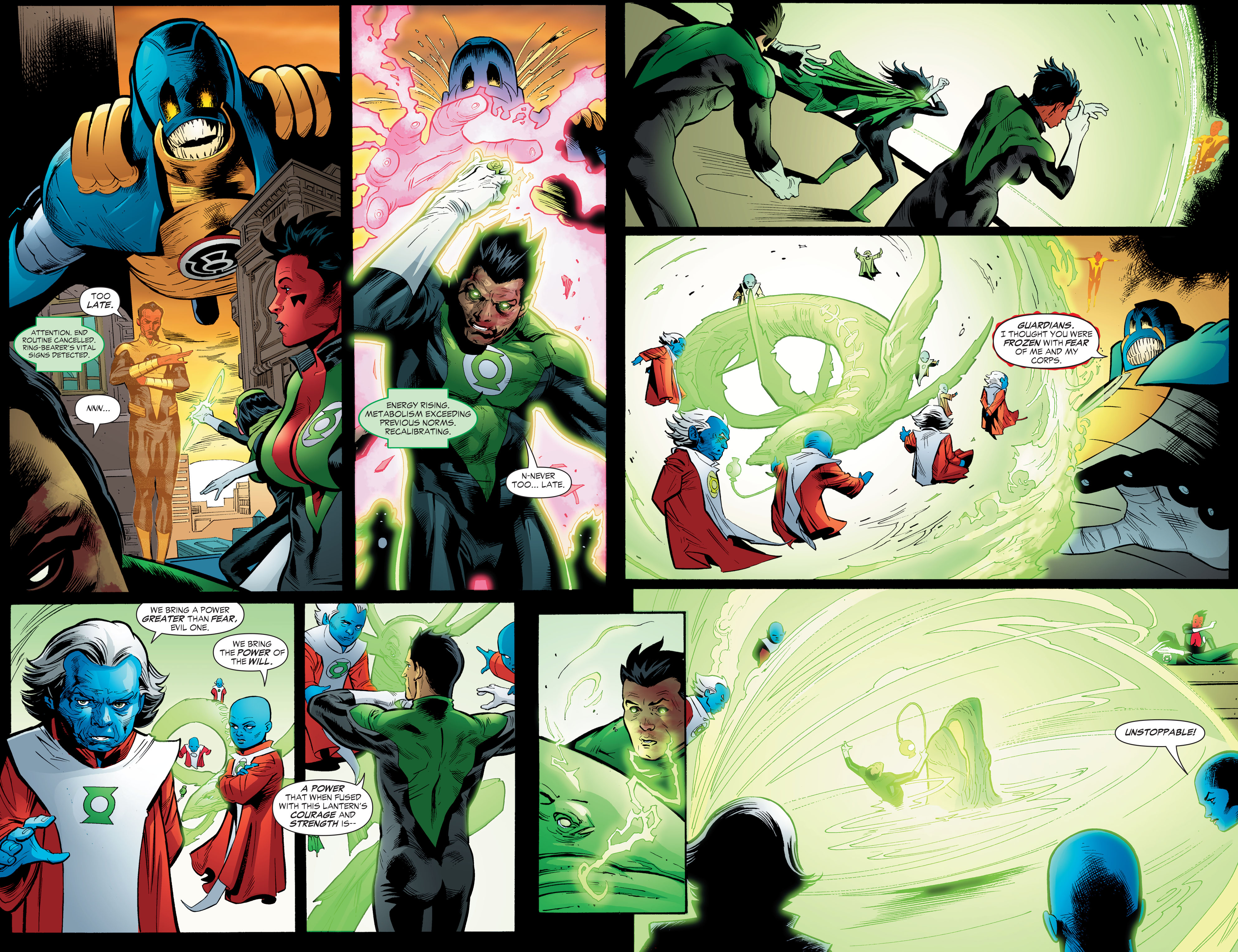 Read online Green Lantern by Geoff Johns comic -  Issue # TPB 3 (Part 3) - 46