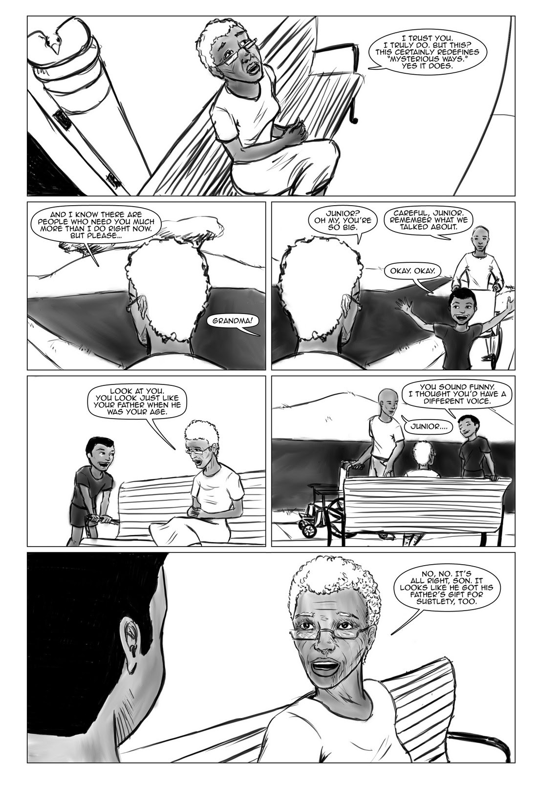 Read online Healed comic -  Issue #3 - 20