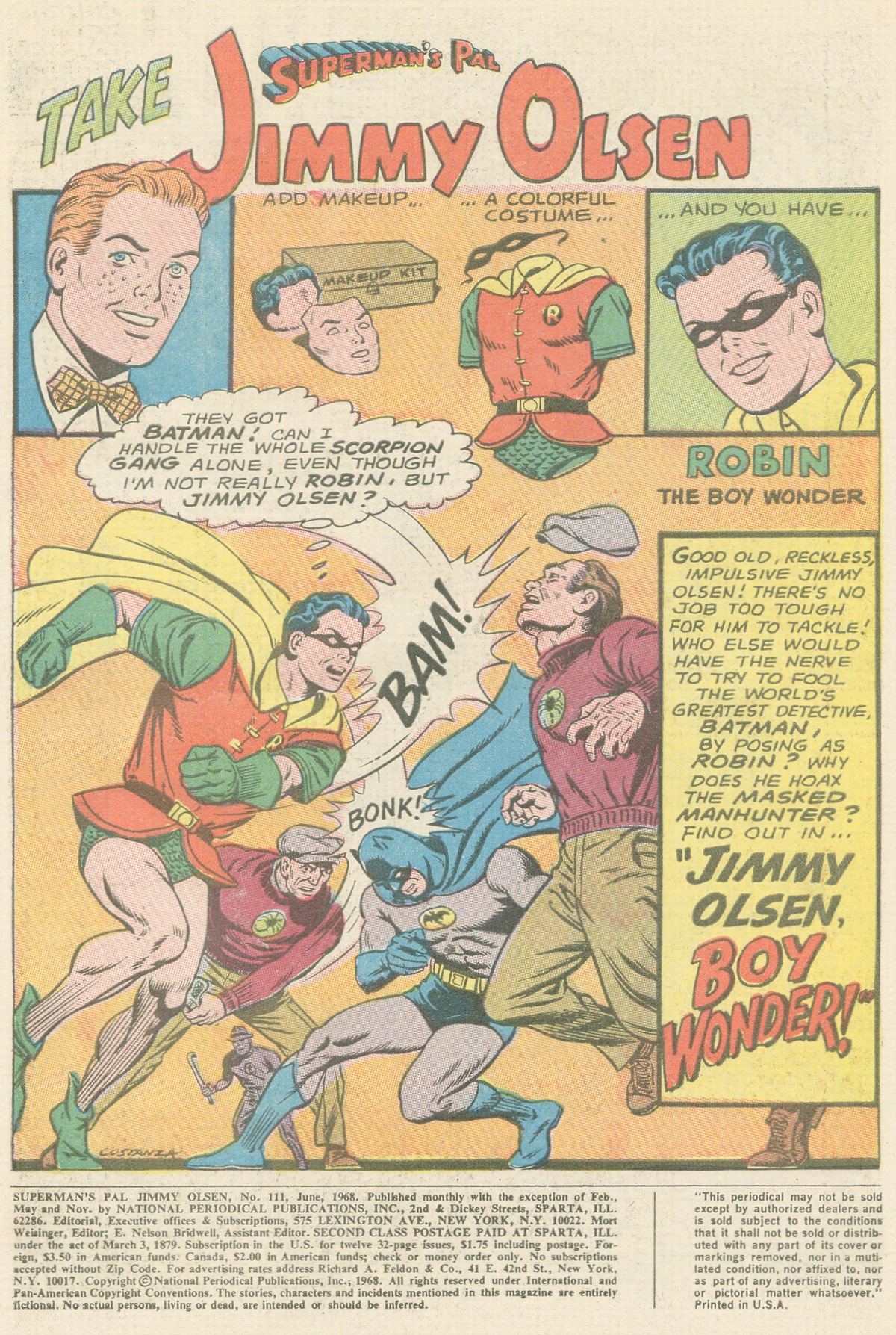 Read online Superman's Pal Jimmy Olsen comic -  Issue #111 - 3
