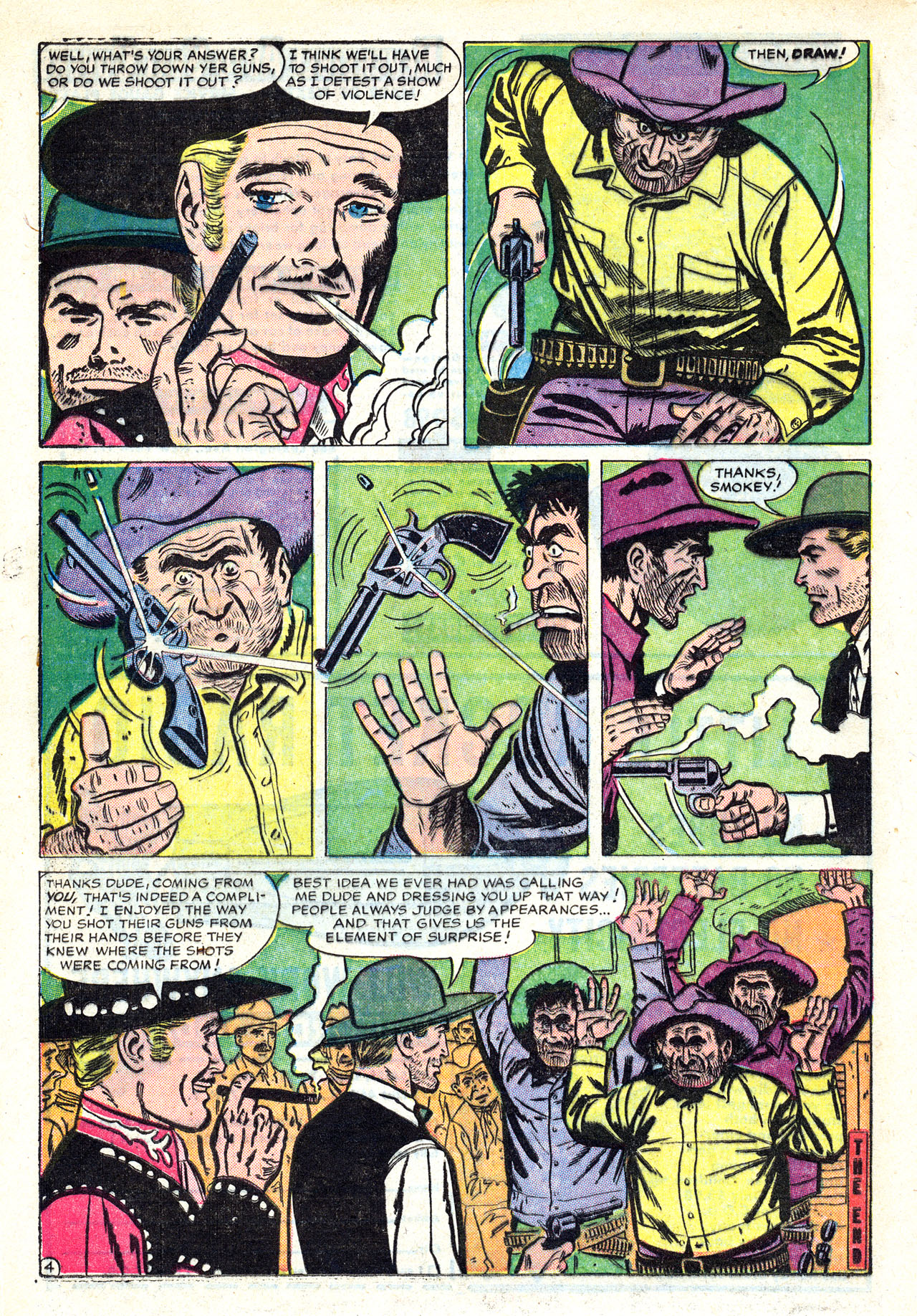Read online Gunsmoke Western comic -  Issue #34 - 20