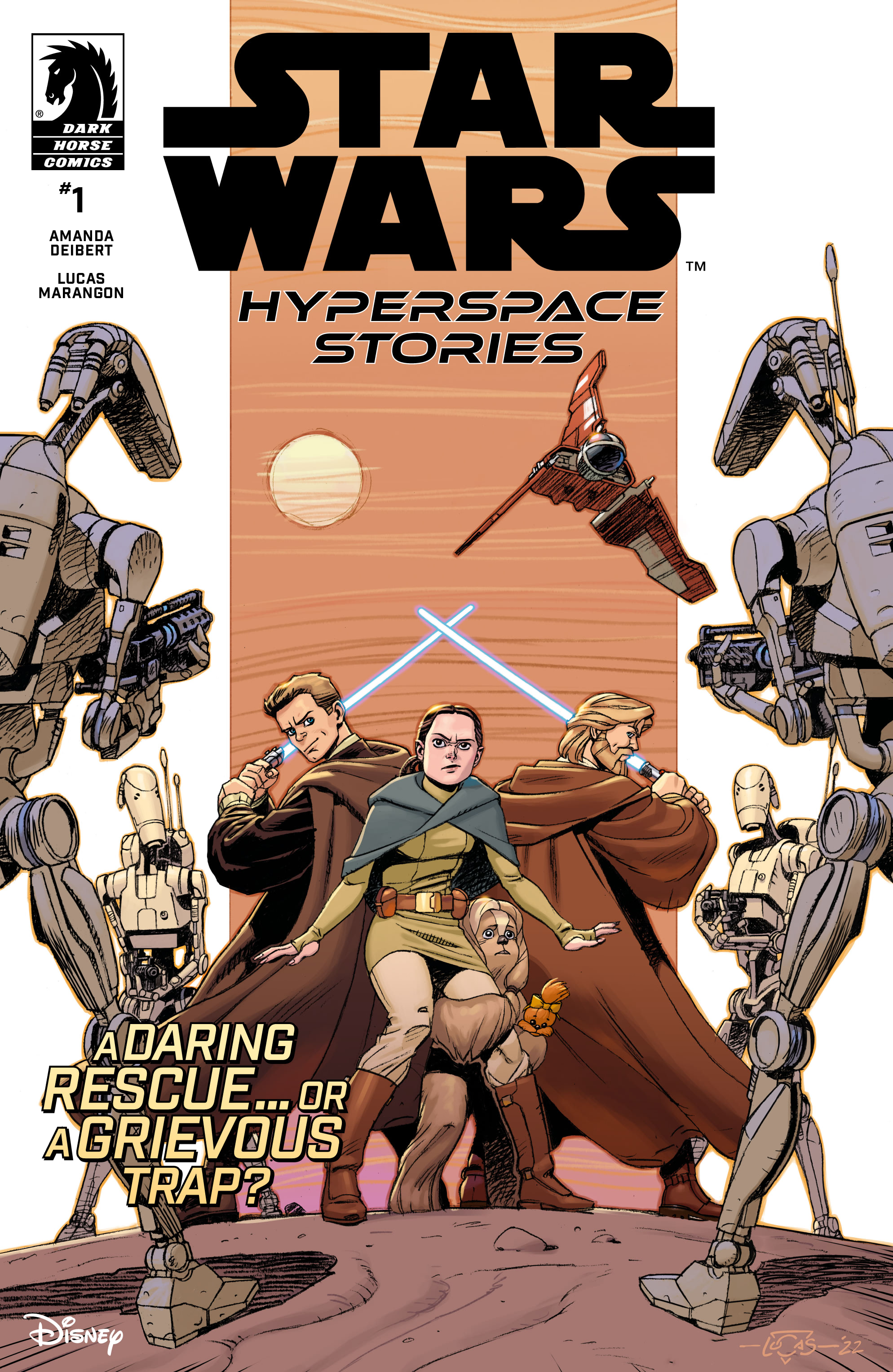 Read online Star Wars: Hyperspace Stories comic -  Issue #1 - 1
