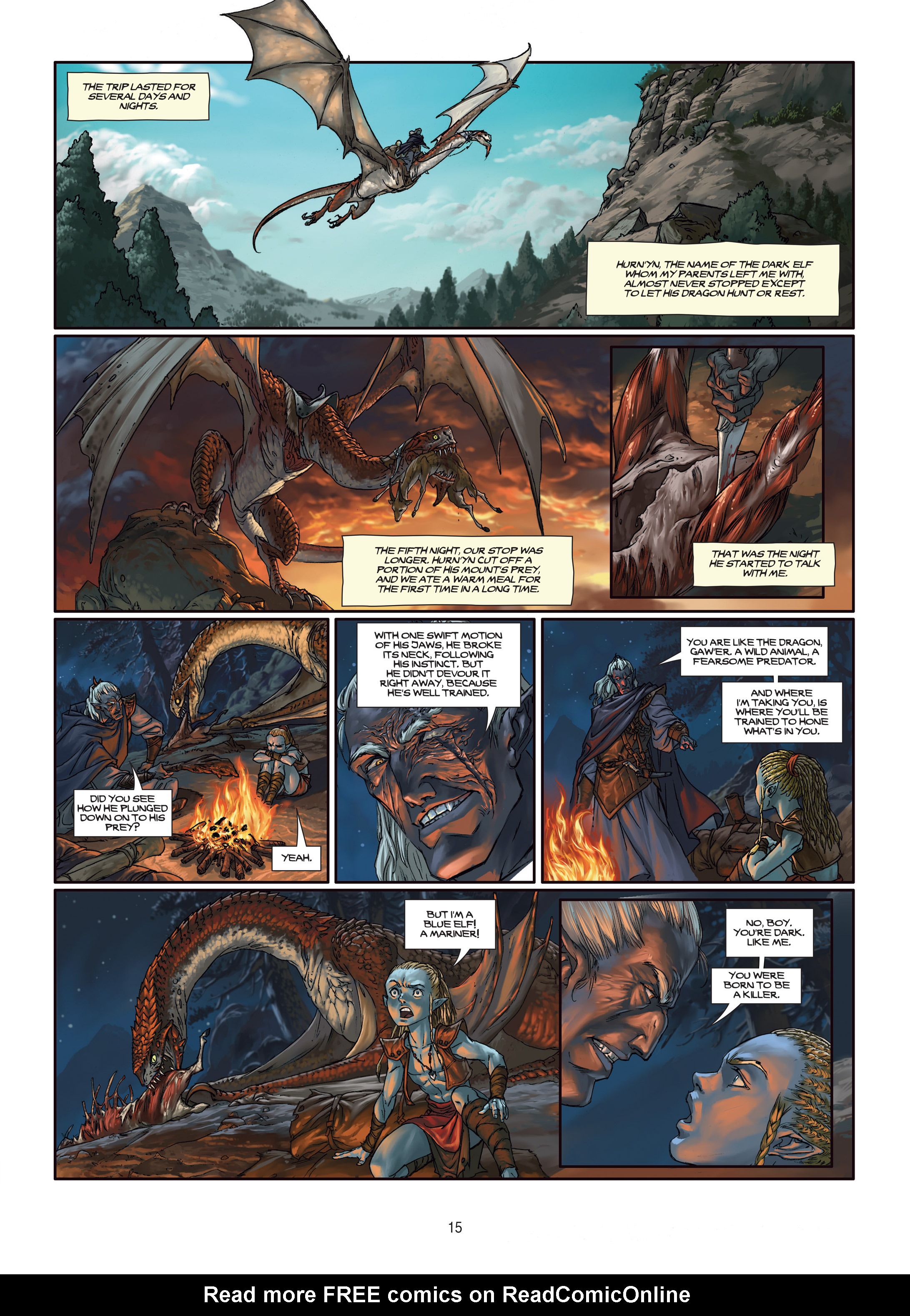 Read online Elves comic -  Issue #5 - 15