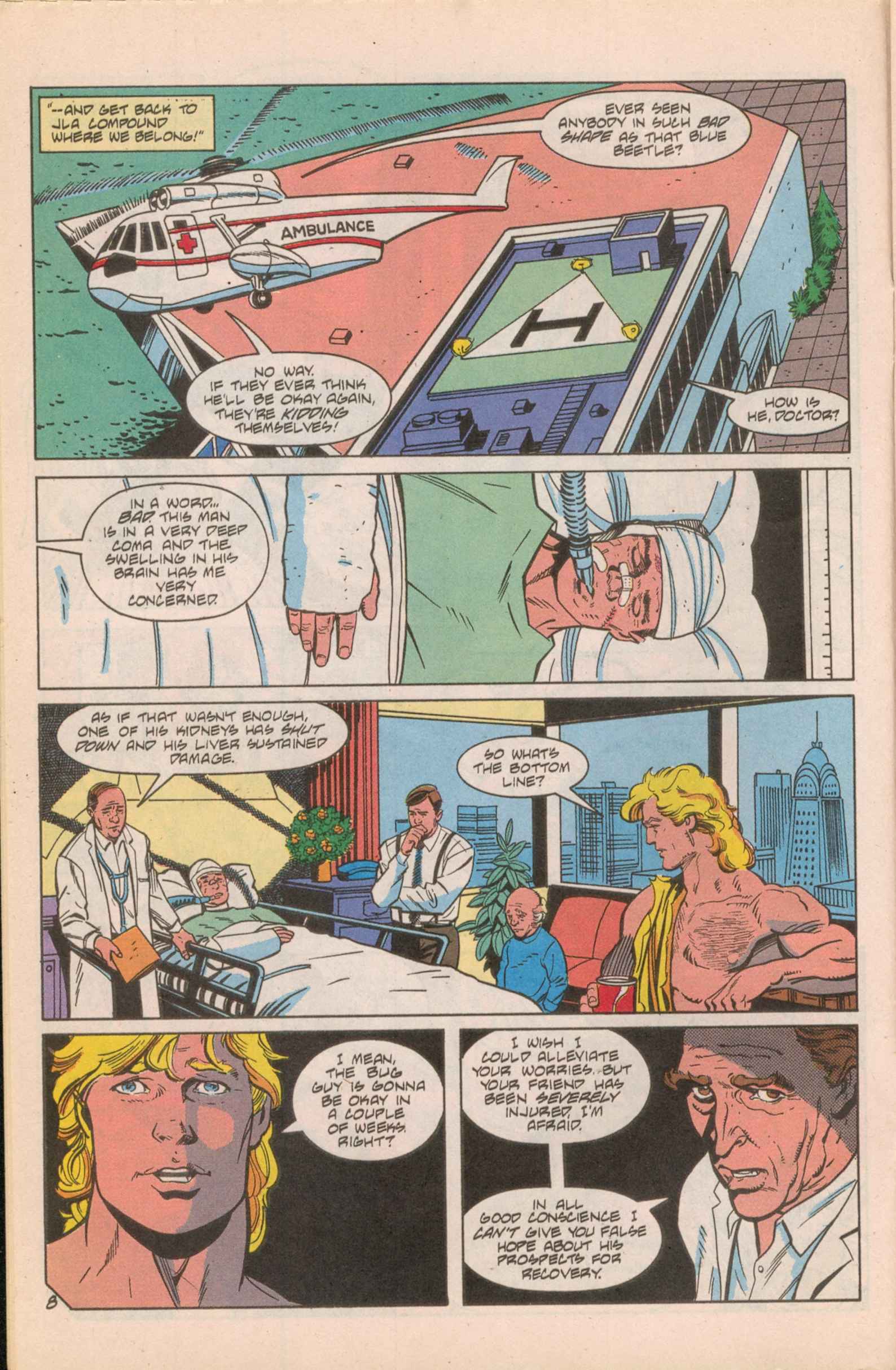 Read online Justice League America comic -  Issue #70 - 10