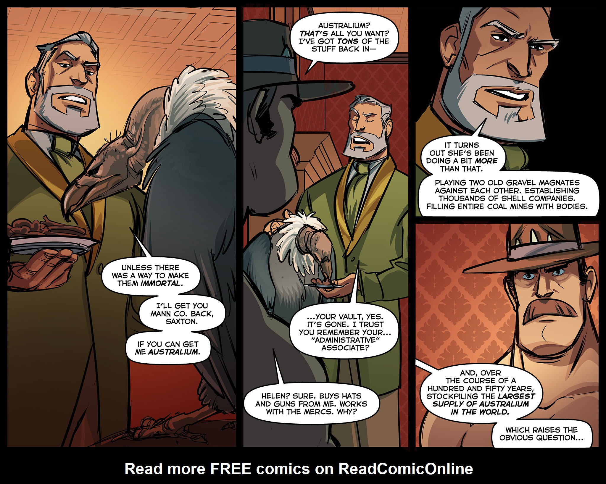 Read online Team Fortress 2 comic -  Issue #3 - 11