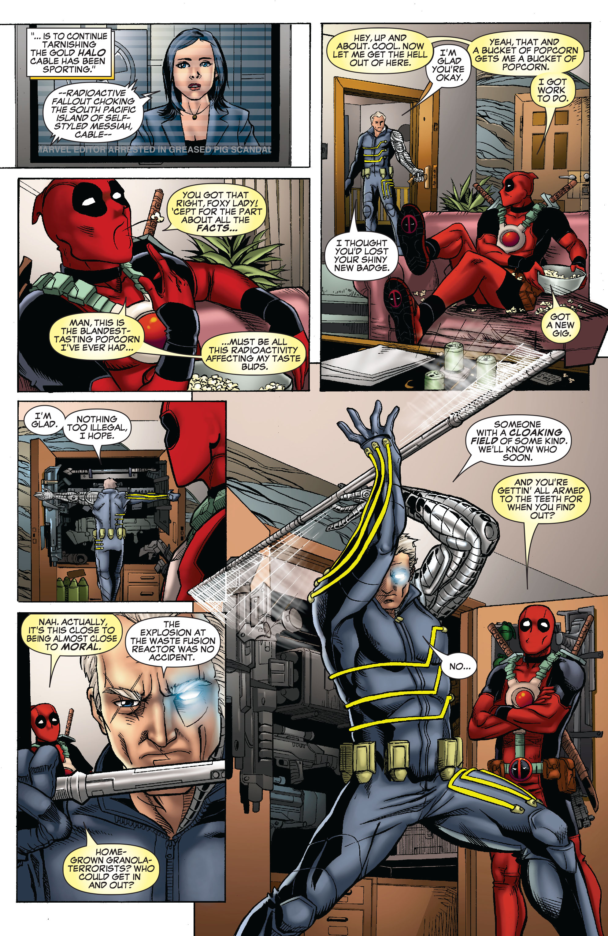 Read online Cable and Deadpool comic -  Issue #33 - 16