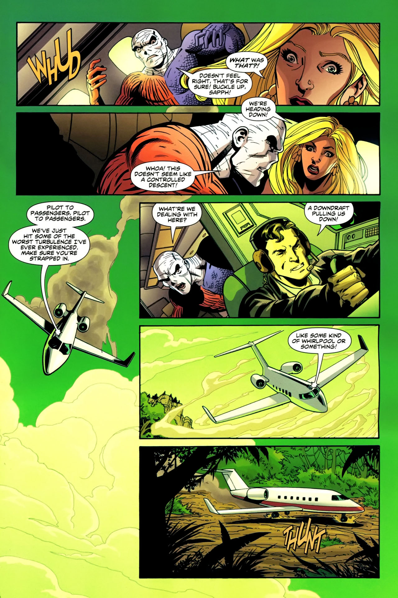 Read online Metamorpho: Year One comic -  Issue #6 - 4