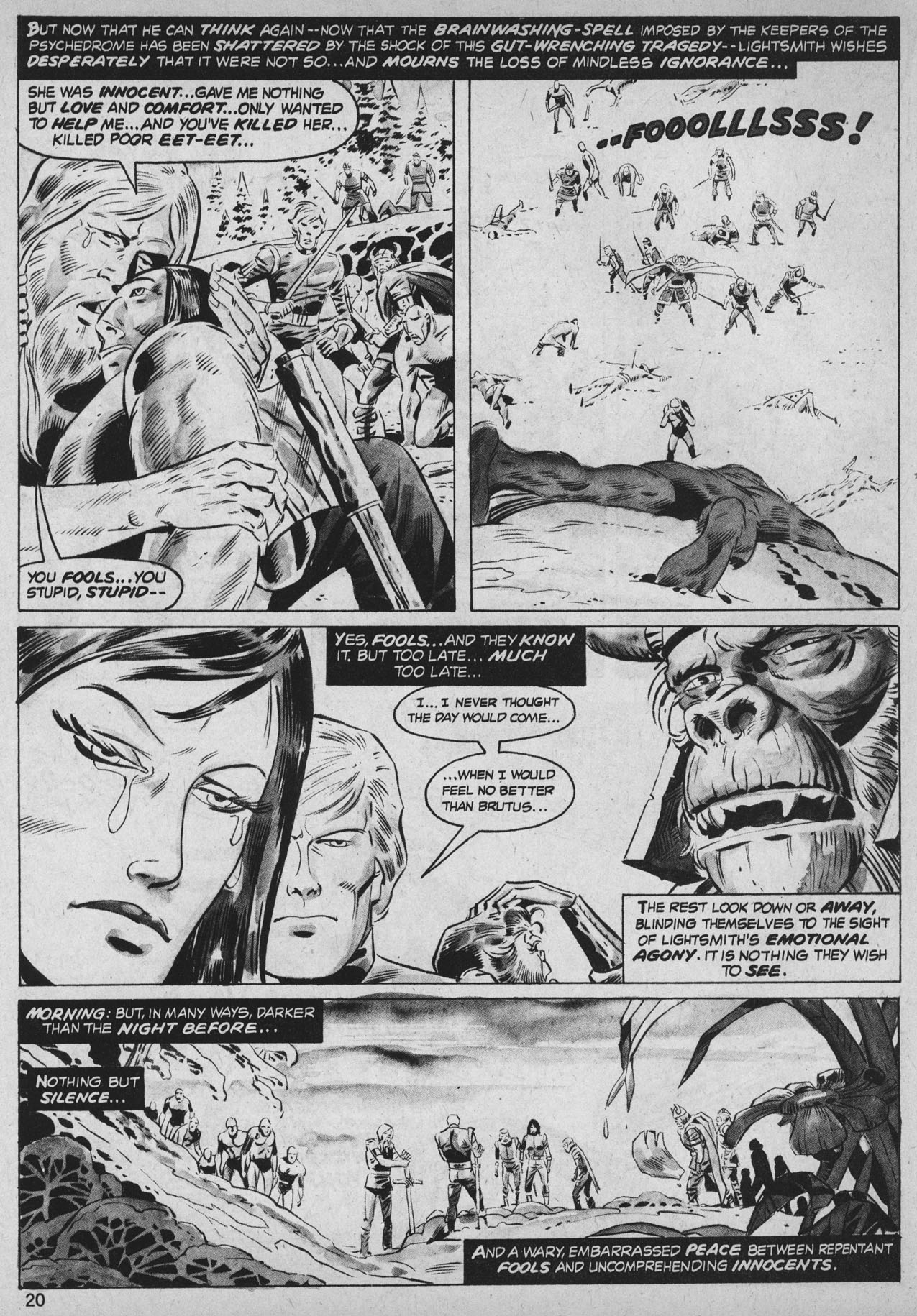 Read online Planet of the Apes comic -  Issue #26 - 20