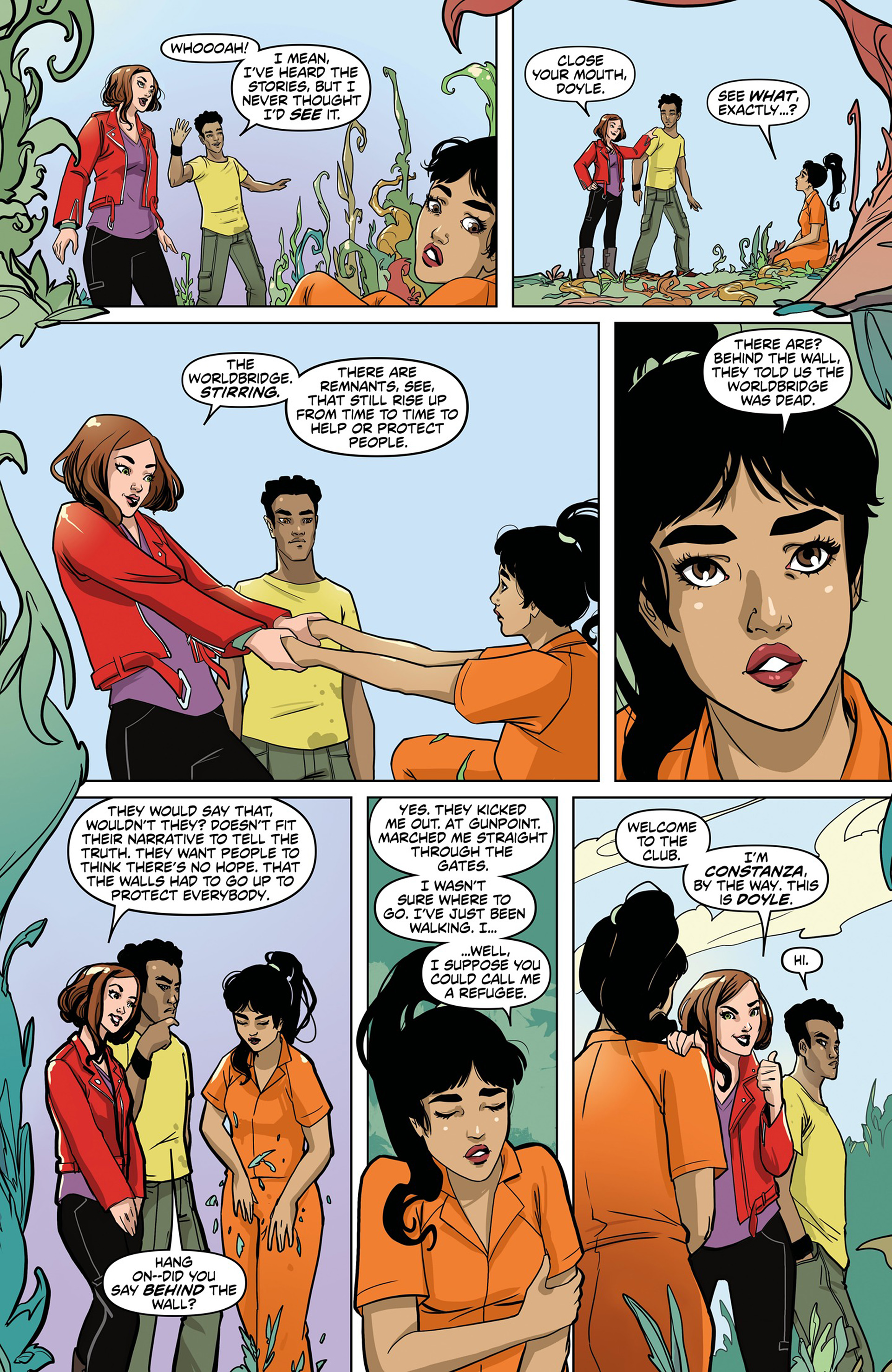 Read online Motherbridge: Seeds of Change comic -  Issue # TPB - 16