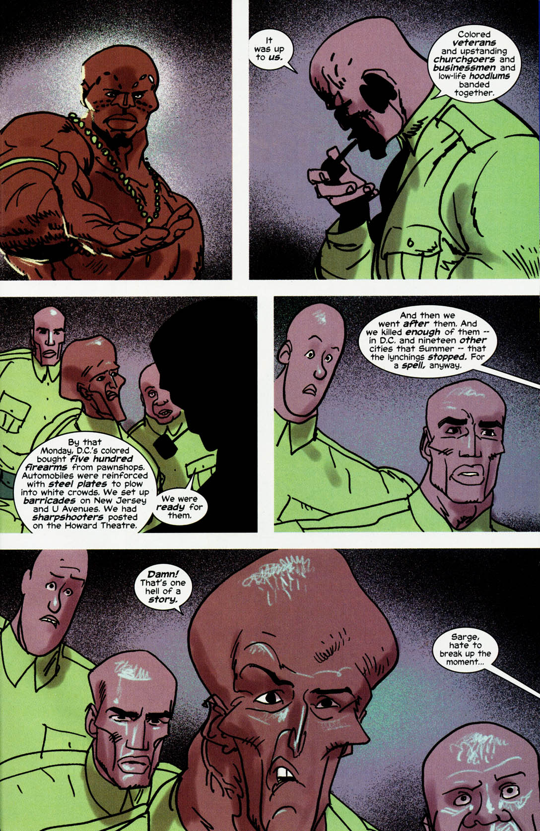 Read online Truth: Red, White & Black comic -  Issue #3 - 23