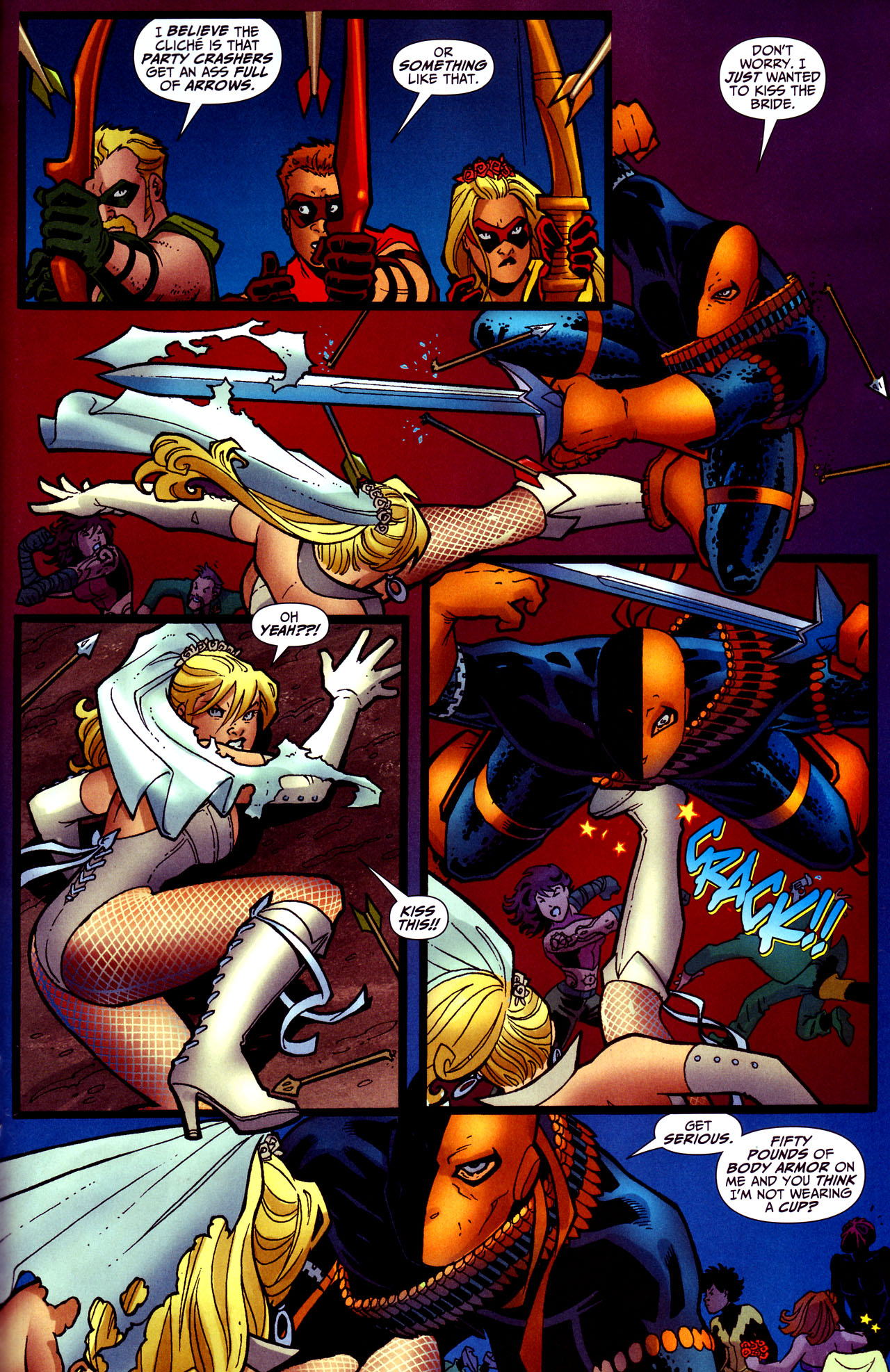 Read online Green Arrow/Black Canary Wedding Special comic -  Issue # Full - 26