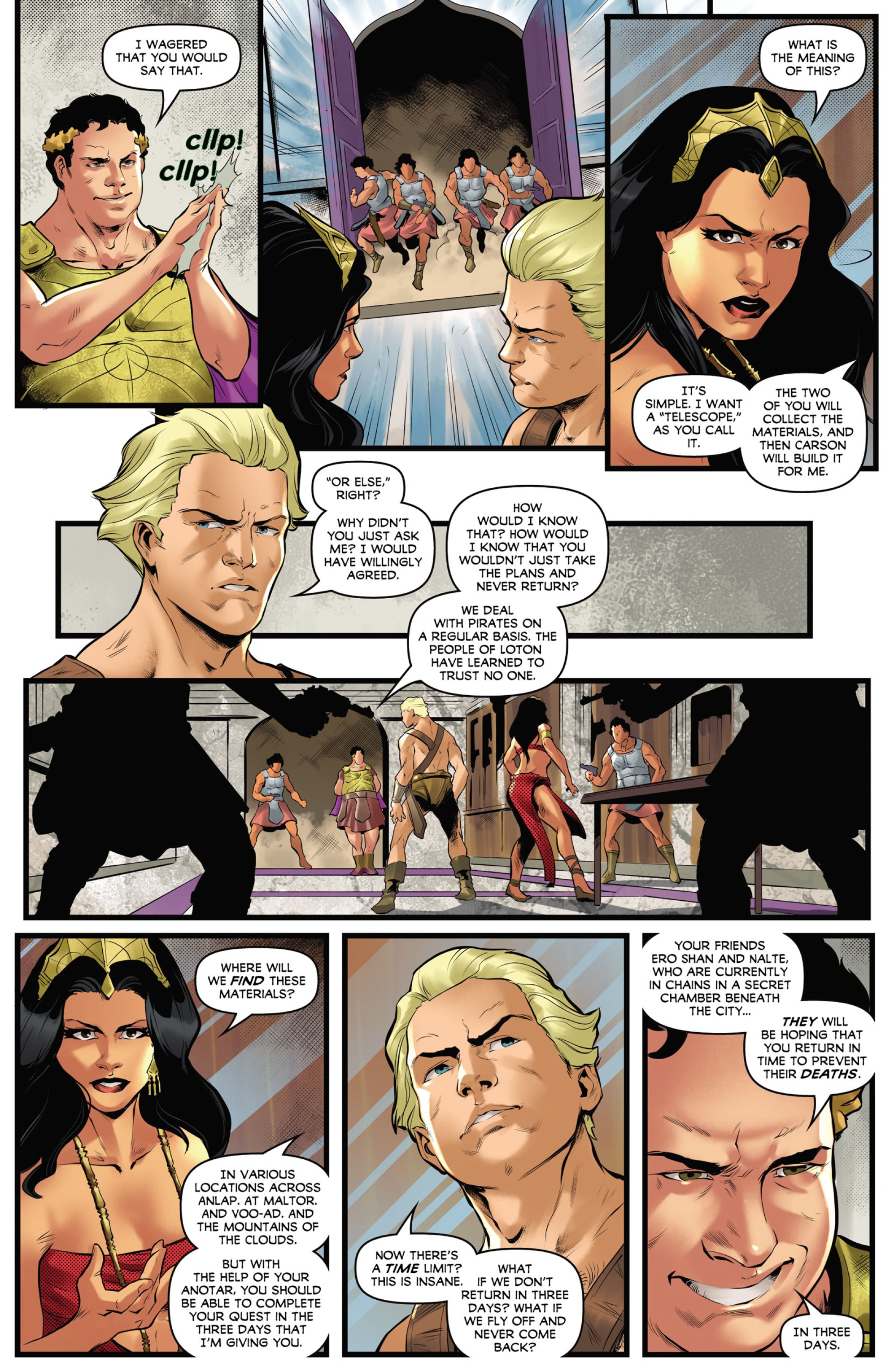 Read online Carson of Venus Eye of Amtor comic -  Issue #1 - 9