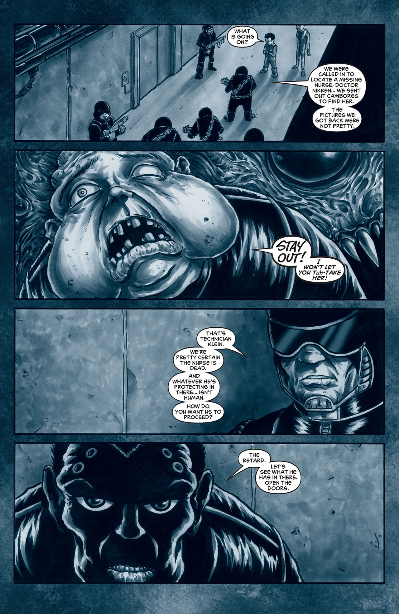 Read online Elephantmen comic -  Issue #40 - 32