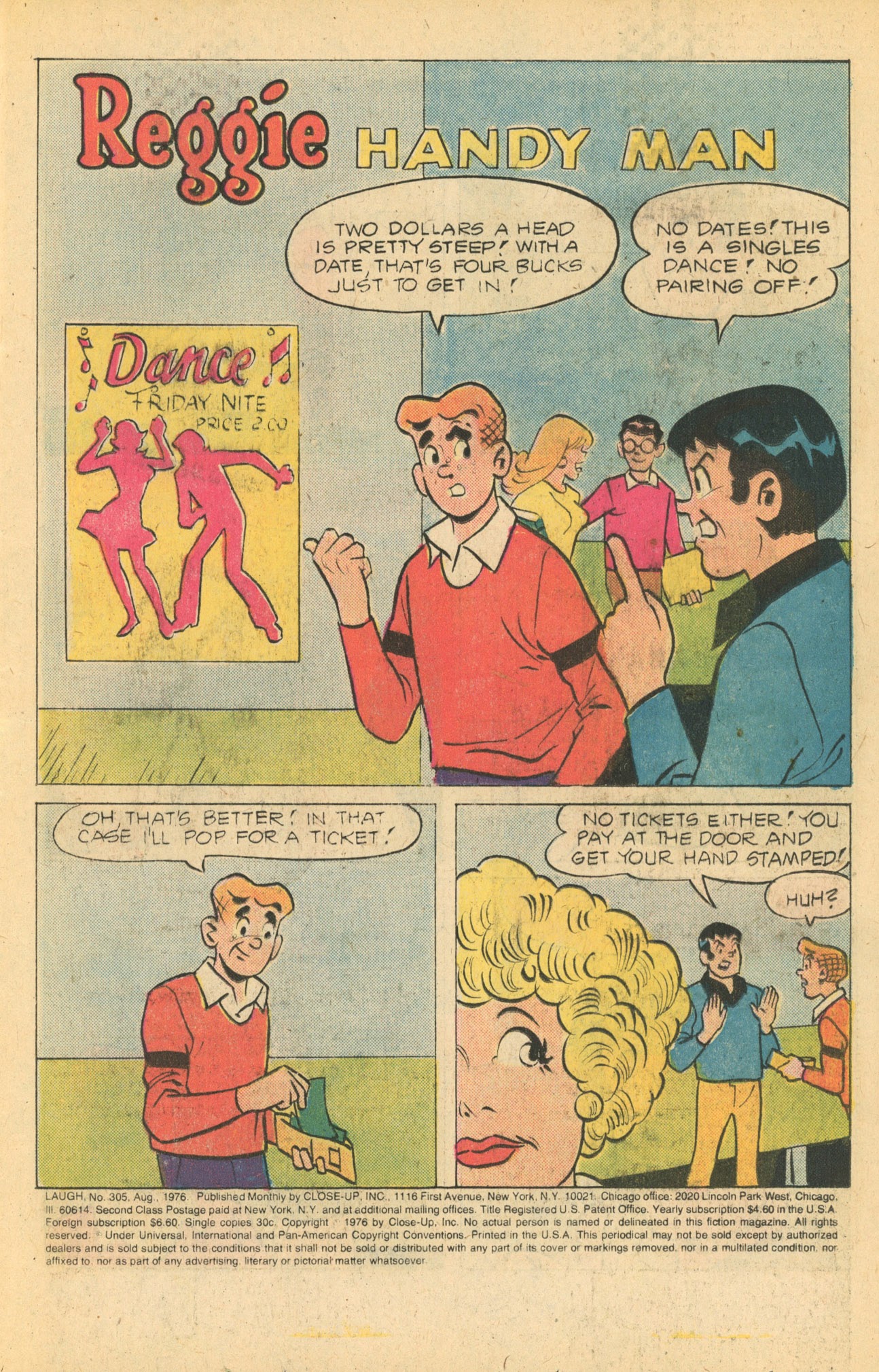 Read online Laugh (Comics) comic -  Issue #305 - 3