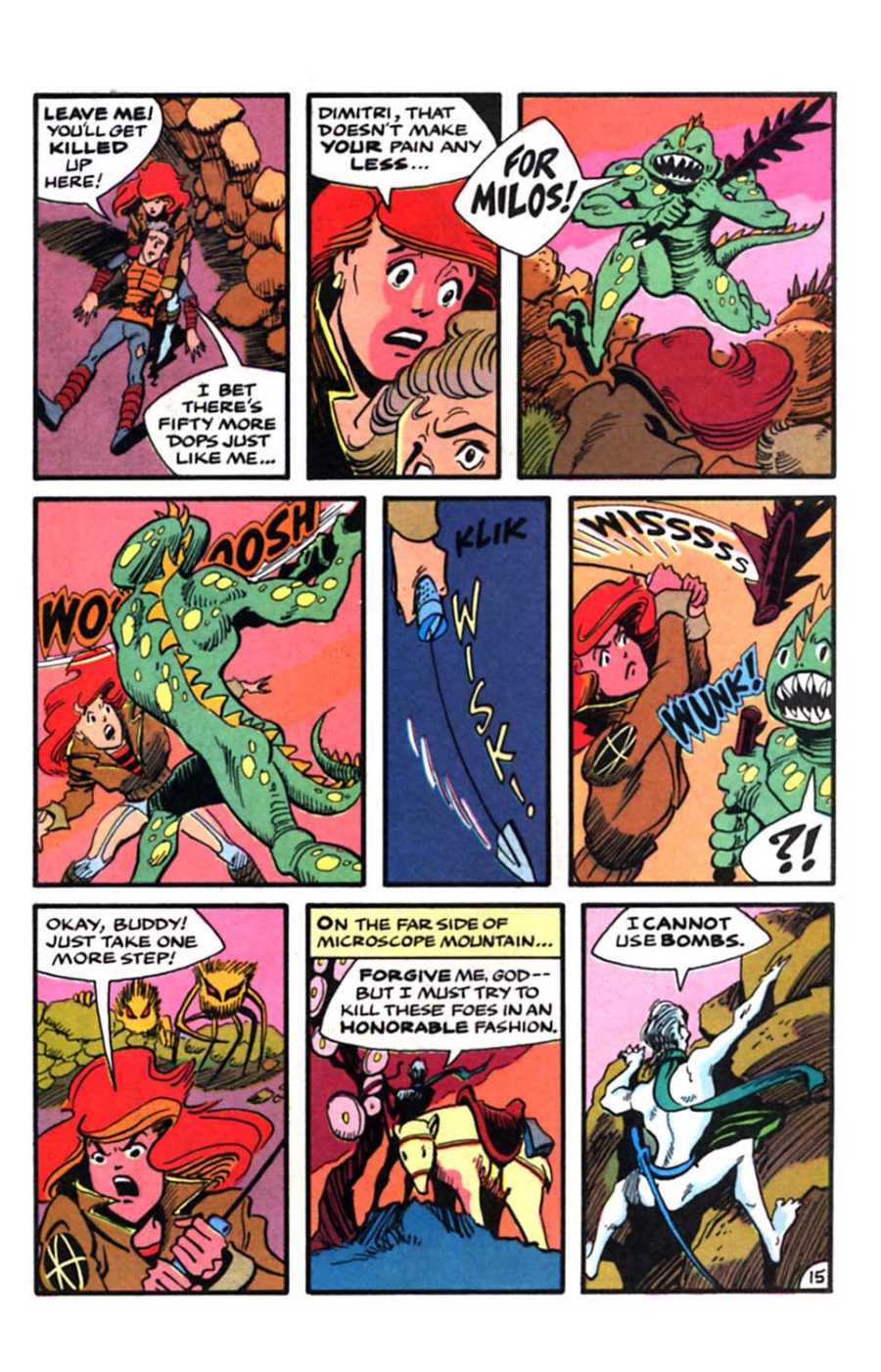 Read online Mars comic -  Issue #9 - 17