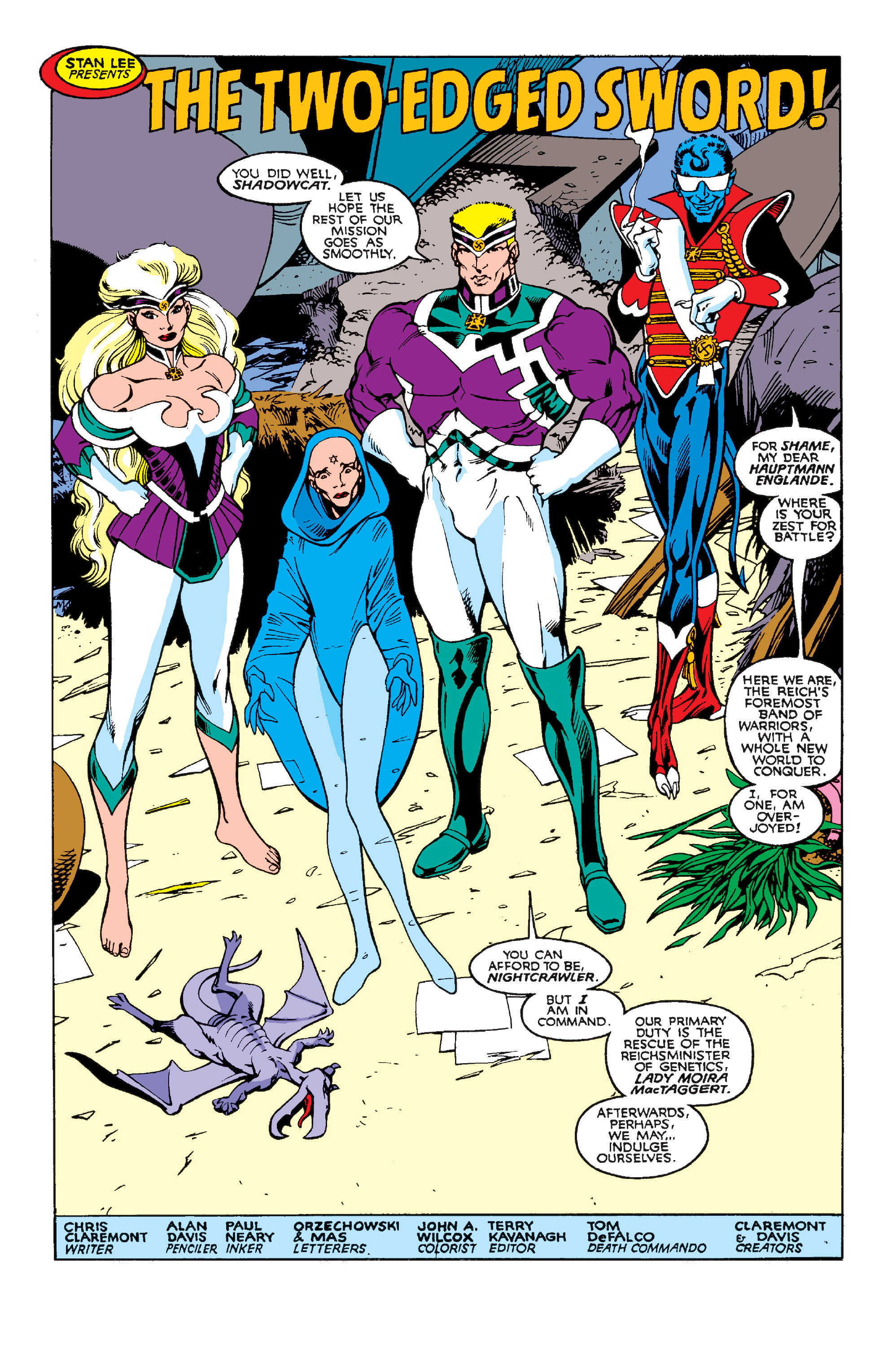 Read online Excalibur (1988) comic -  Issue #9 - 3