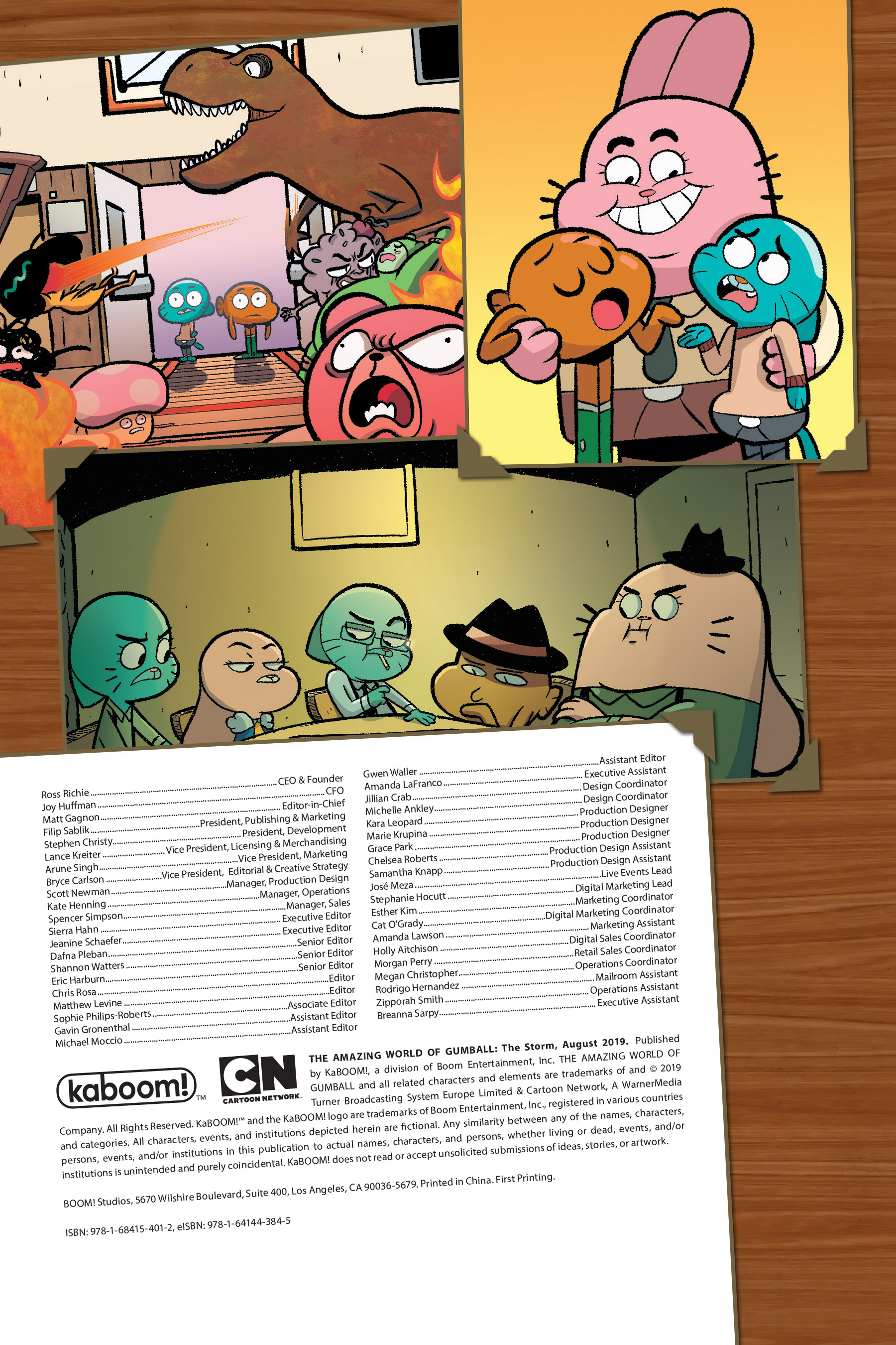 Read online The Amazing World of Gumball: The Storm comic -  Issue # TPB - 4
