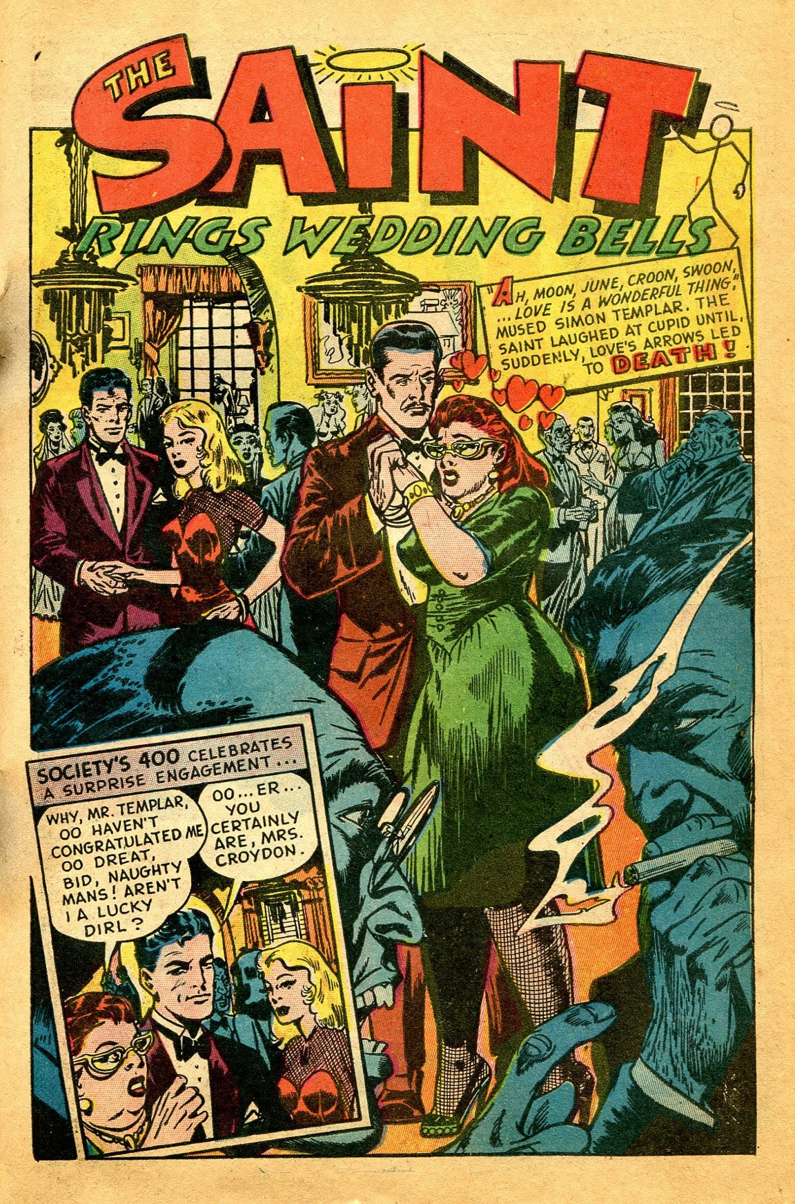 Read online The Saint (1947) comic -  Issue #3 - 27