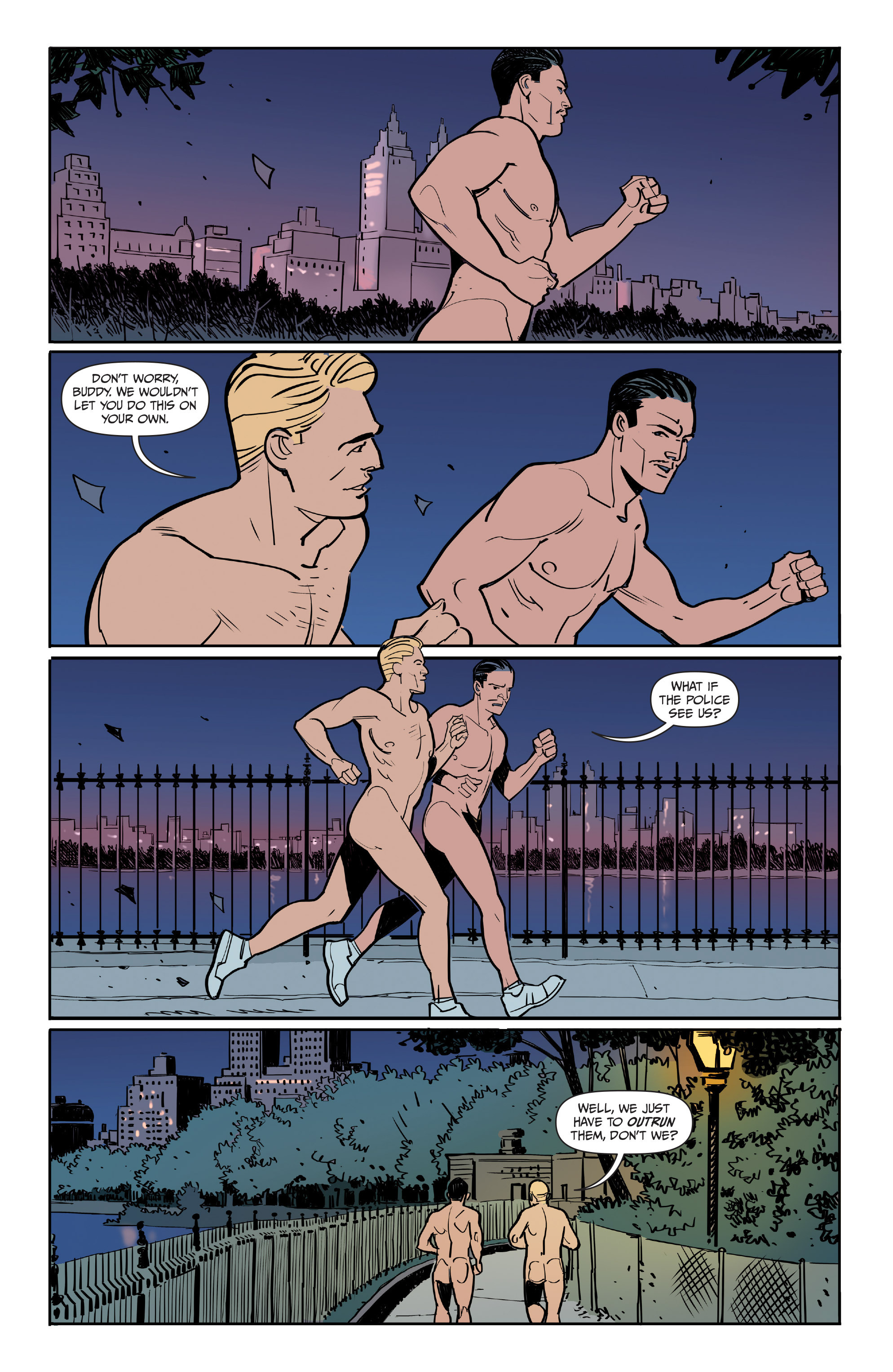 Read online Jupiter's Circle comic -  Issue #5 - 4