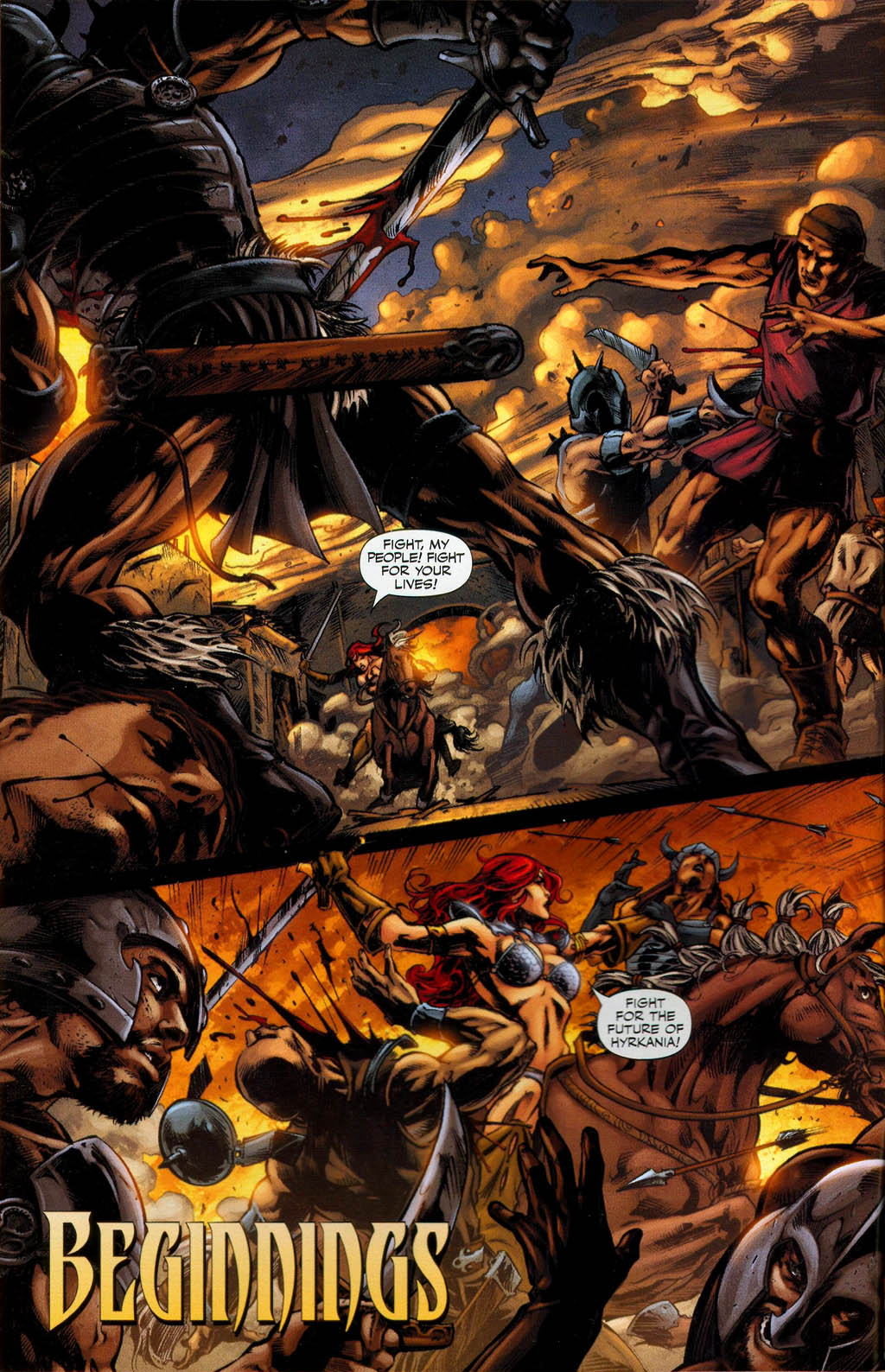 Read online Red Sonja vs. Thulsa Doom comic -  Issue #1 - 4