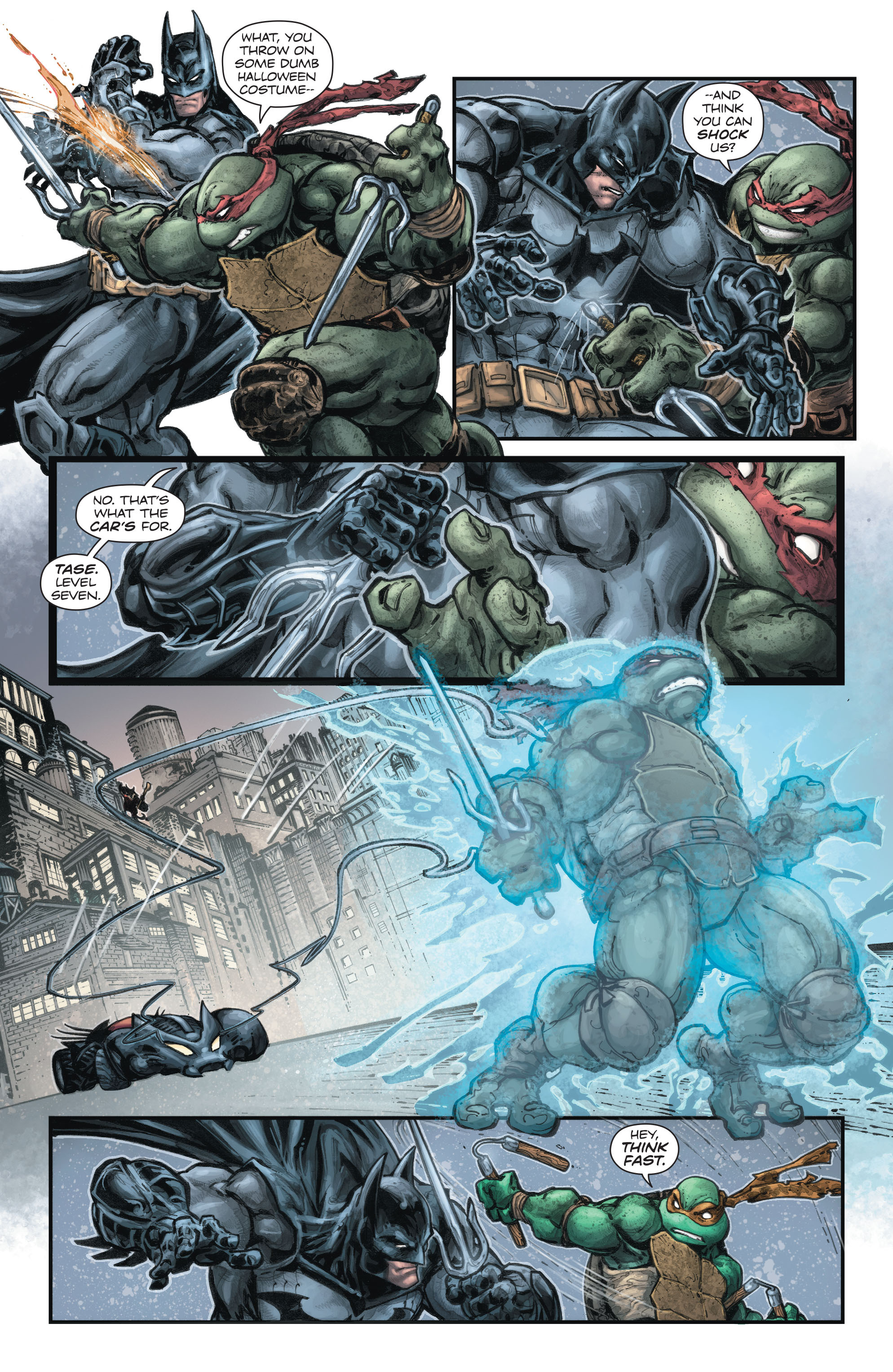 Read online Batman/Teenage Mutant Ninja Turtles comic -  Issue #2 - 7