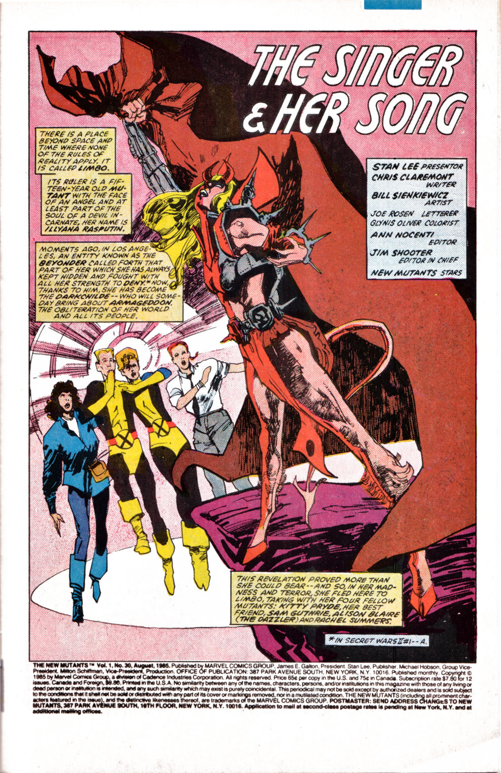 The New Mutants Issue #30 #37 - English 2