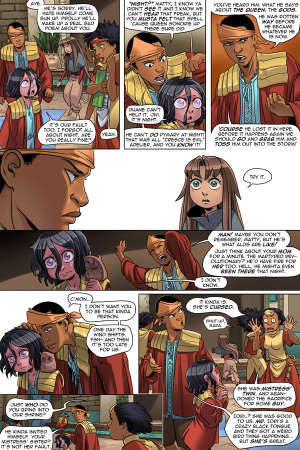 Read online Unsounded comic -  Issue #13 - 57