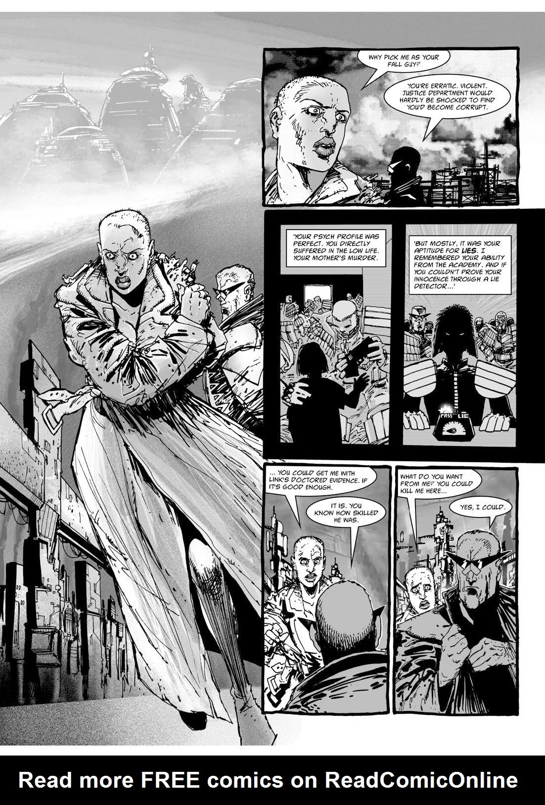 Read online Mega-City Undercover comic -  Issue # TPB 1 - 100