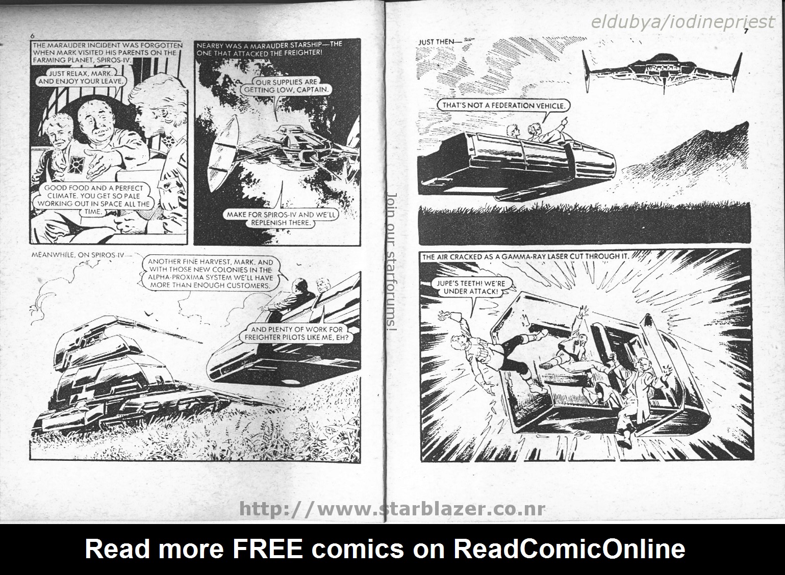 Read online Starblazer comic -  Issue #53 - 5
