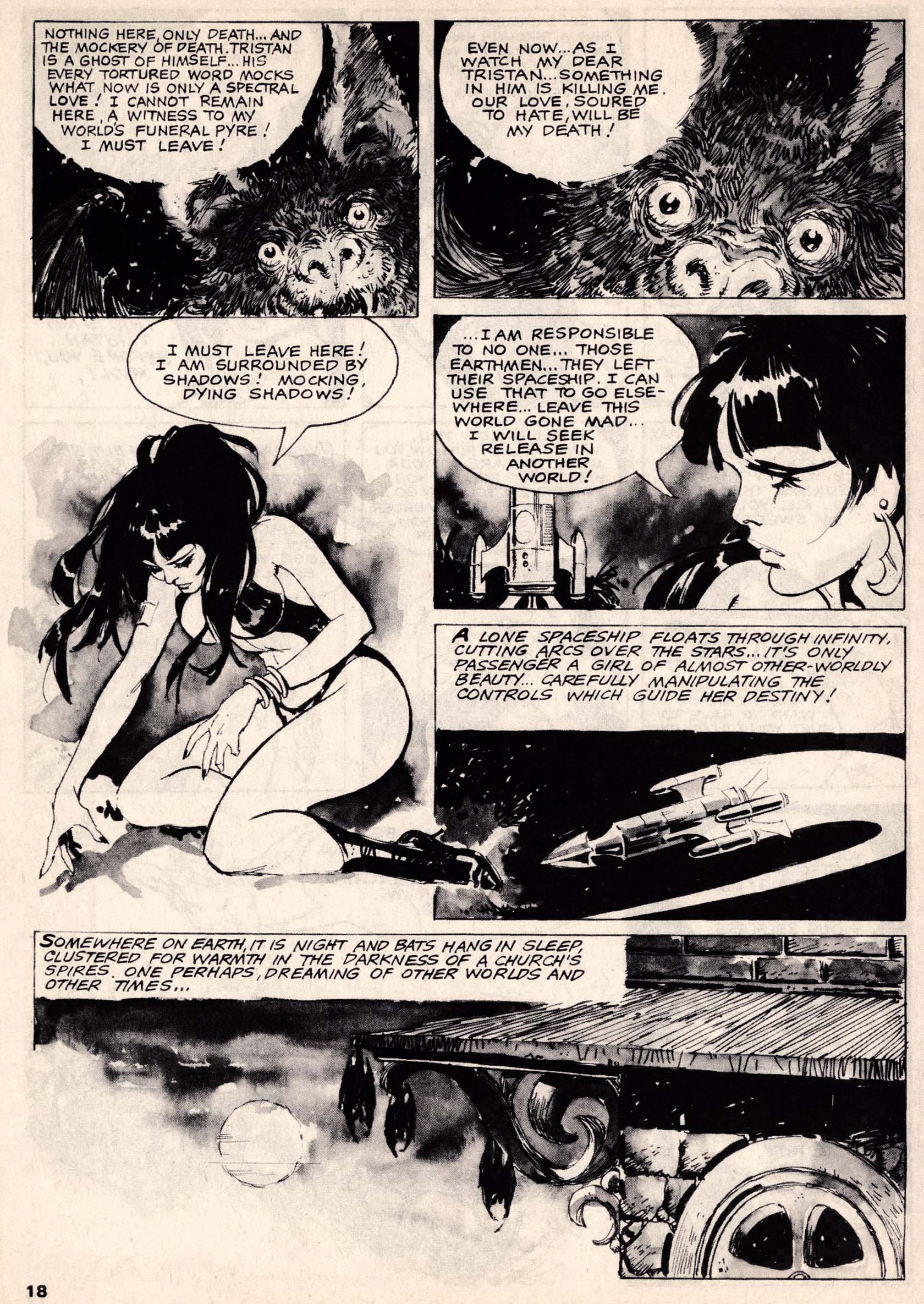 Read online Vampirella (1969) comic -  Issue # Annual 1972 - 18