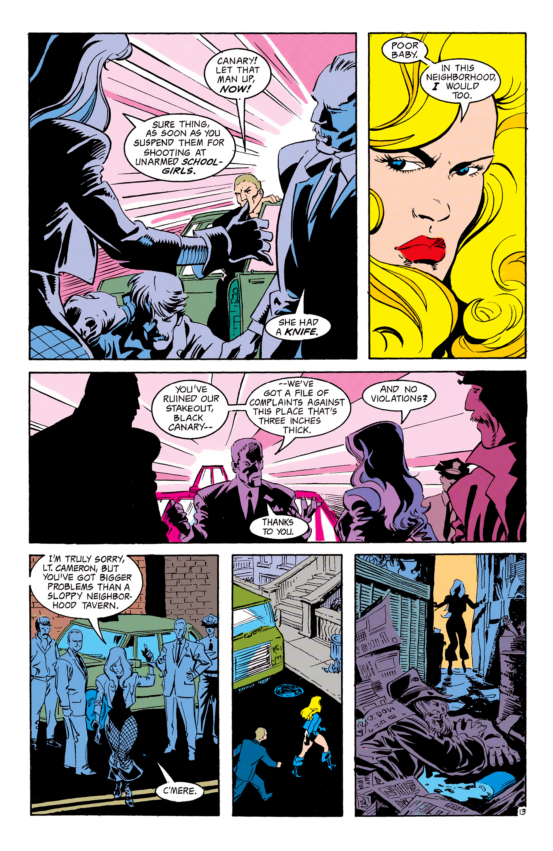 Read online Black Canary (1993) comic -  Issue #1 - 14