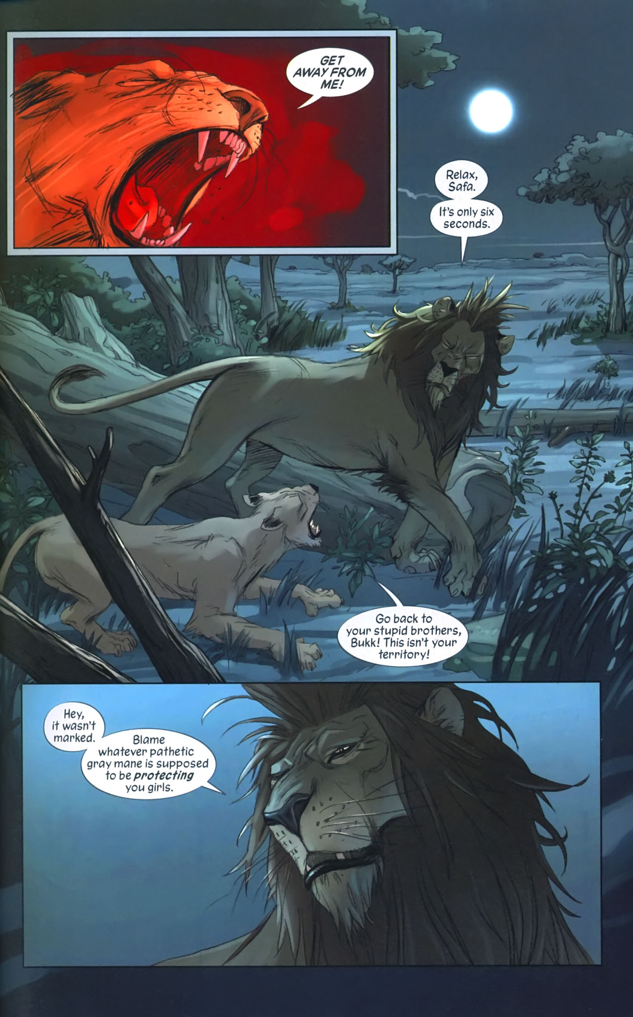 Read online Pride of Baghdad comic -  Issue # Full - 18