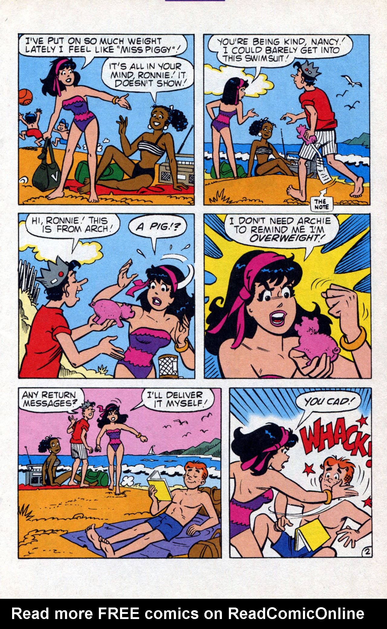 Read online Archie's Vacation Special comic -  Issue #4 - 19