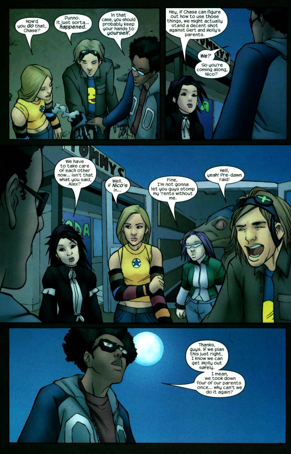 Read online Runaways (2003) comic -  Issue #5 - 8