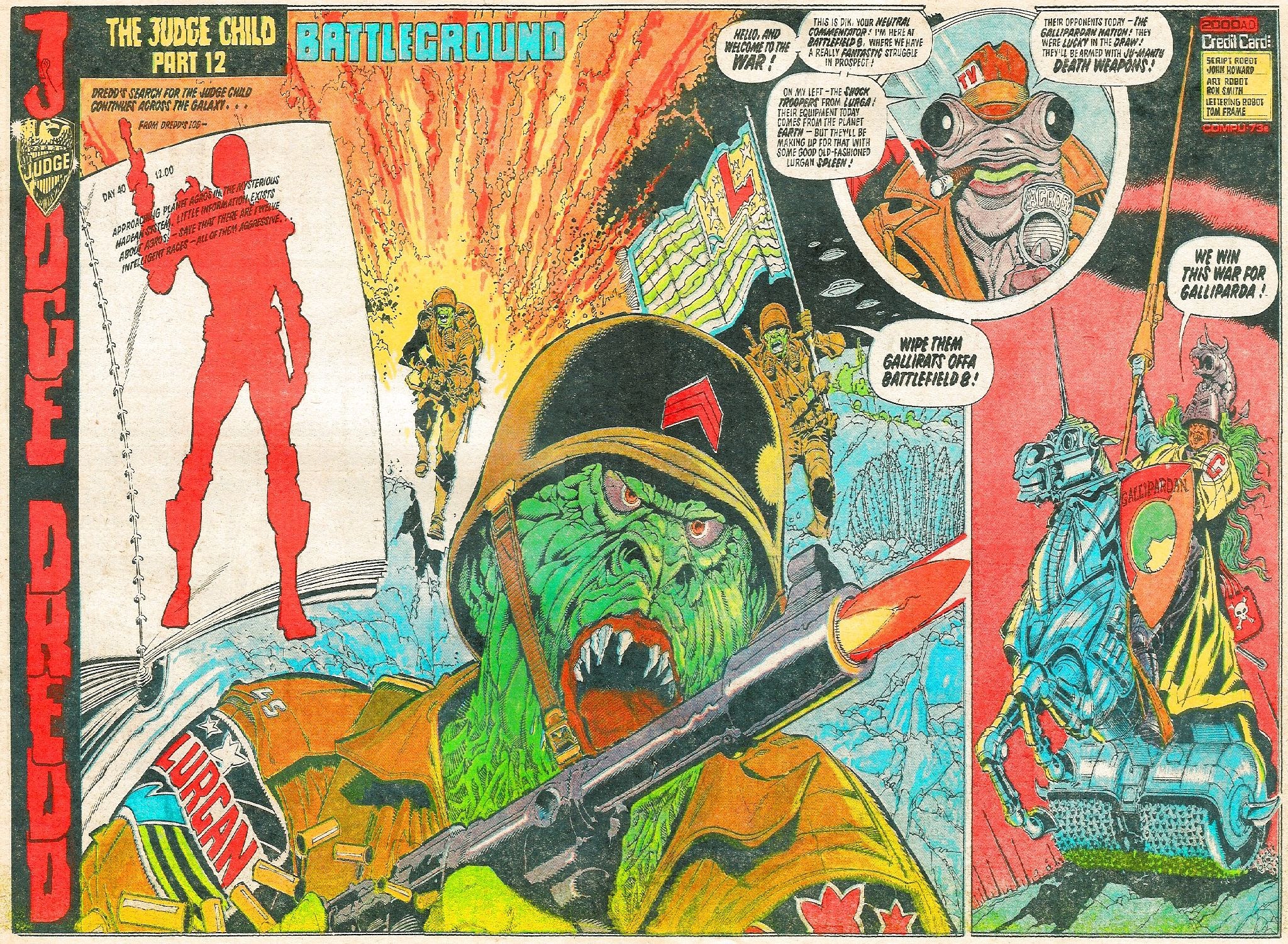 Read online Judge Dredd Epics comic -  Issue # TPB The Judge Child Quest - 60