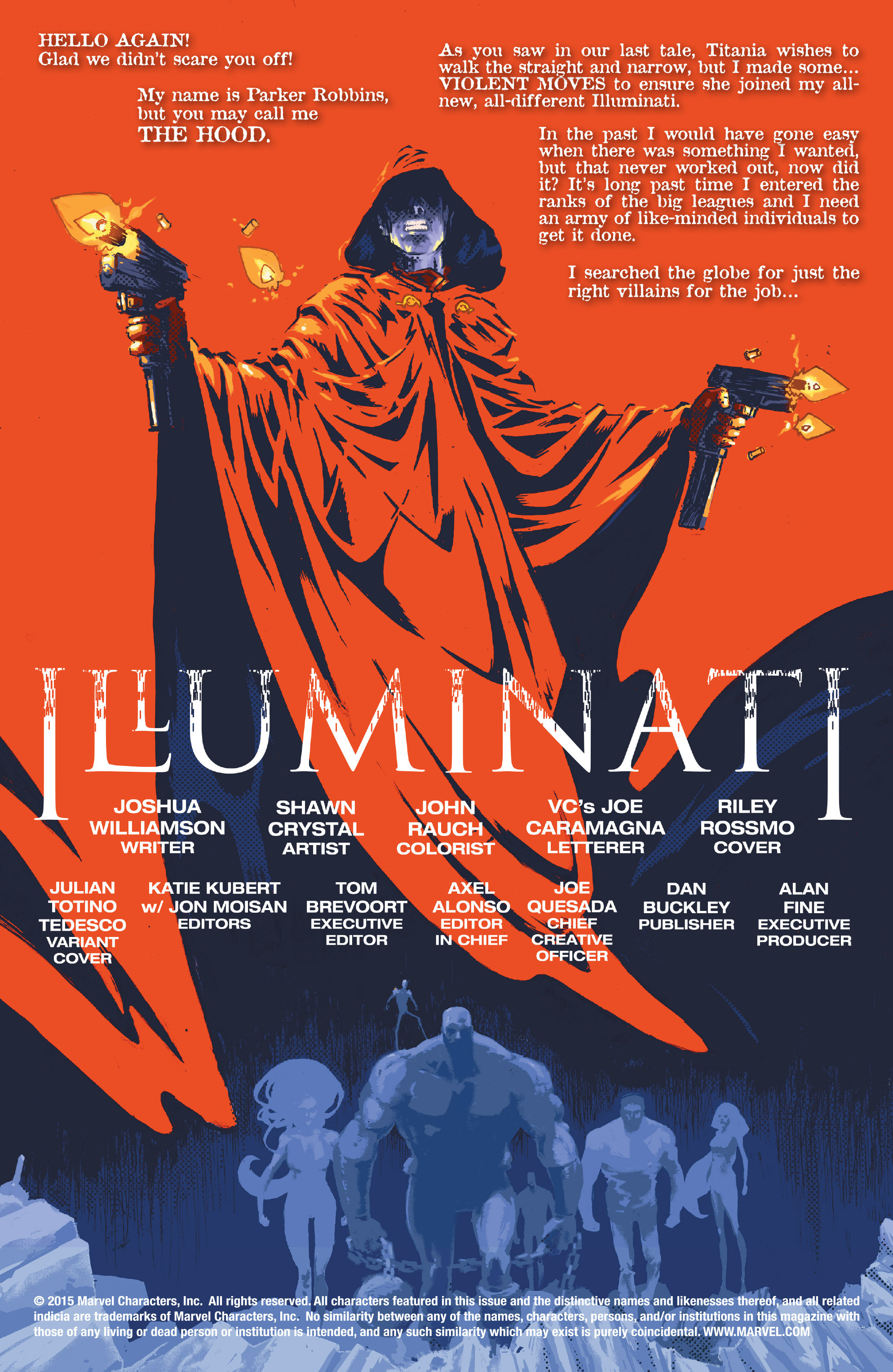 Read online Illuminati comic -  Issue #2 - 2